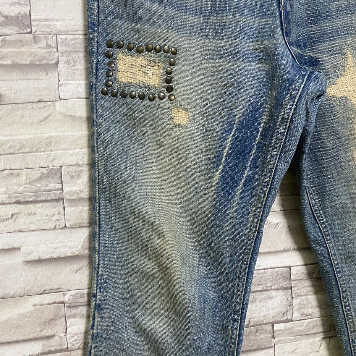 Japanese Brand - PPFM Archive Denim Distressed Jeans - 7