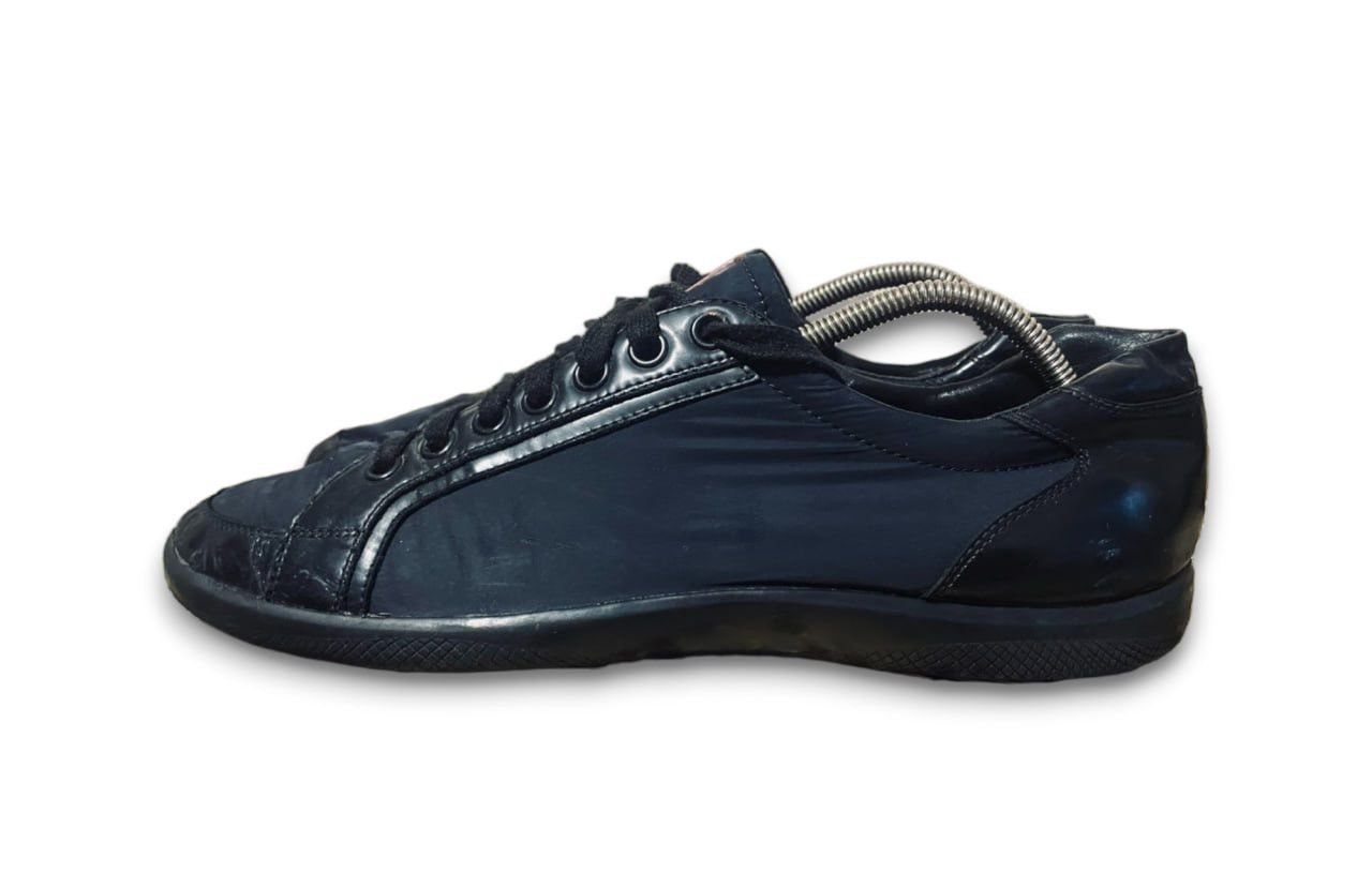 Sneakers Black PRADA Plume Black Spazzolato 4E2439 US 11 - 6