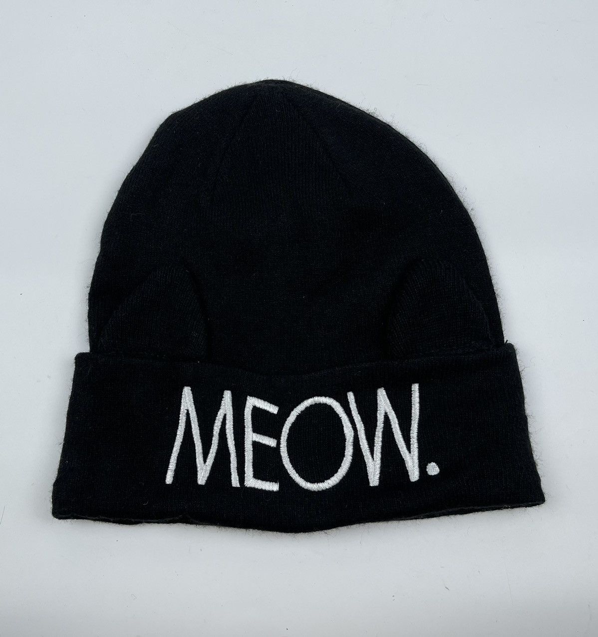 H&M - meow beanie hat with ear - 3