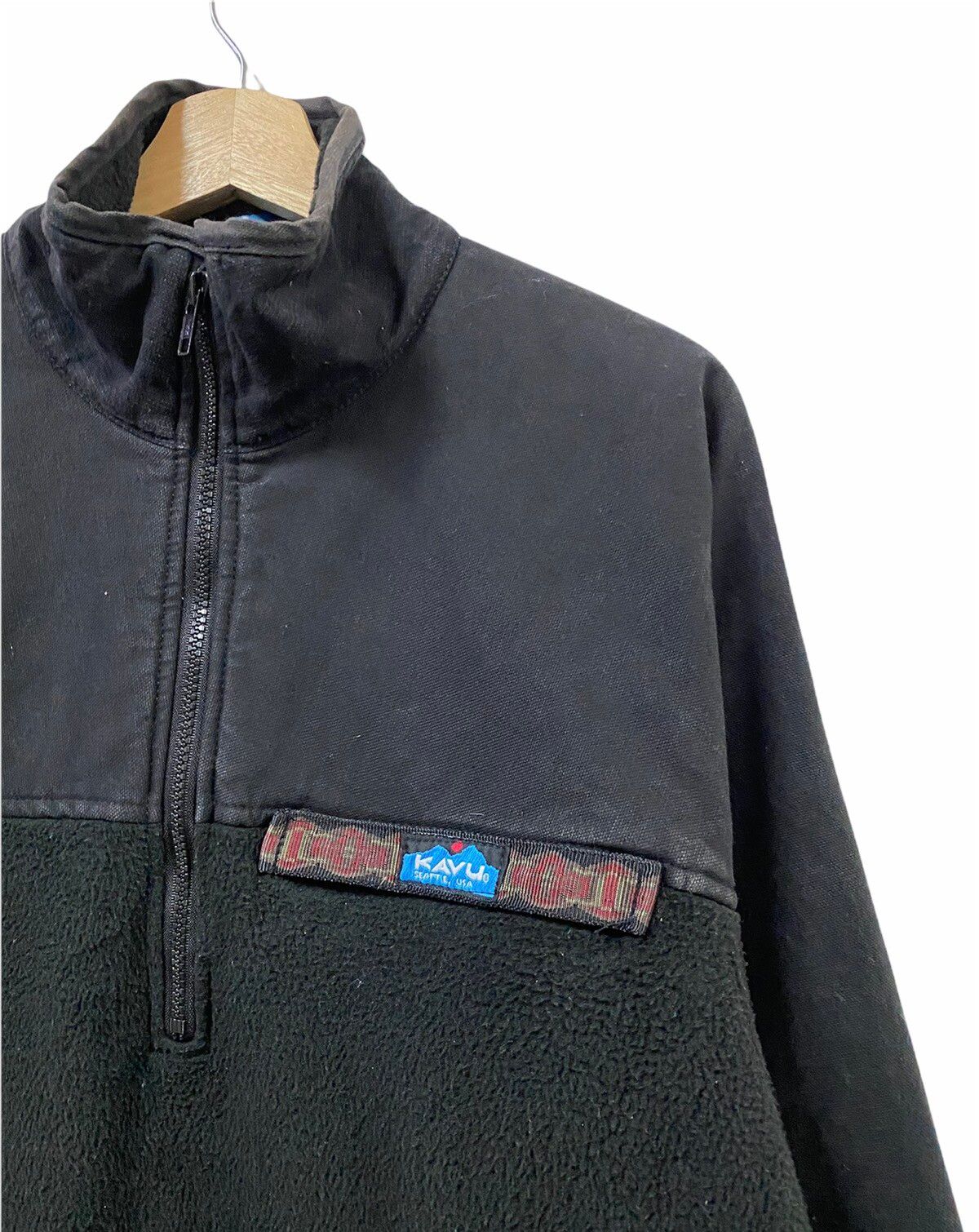 Vtg🔥Kavu Seattle Half Zipper Sportsman Outdoor Jacket Size M - 6