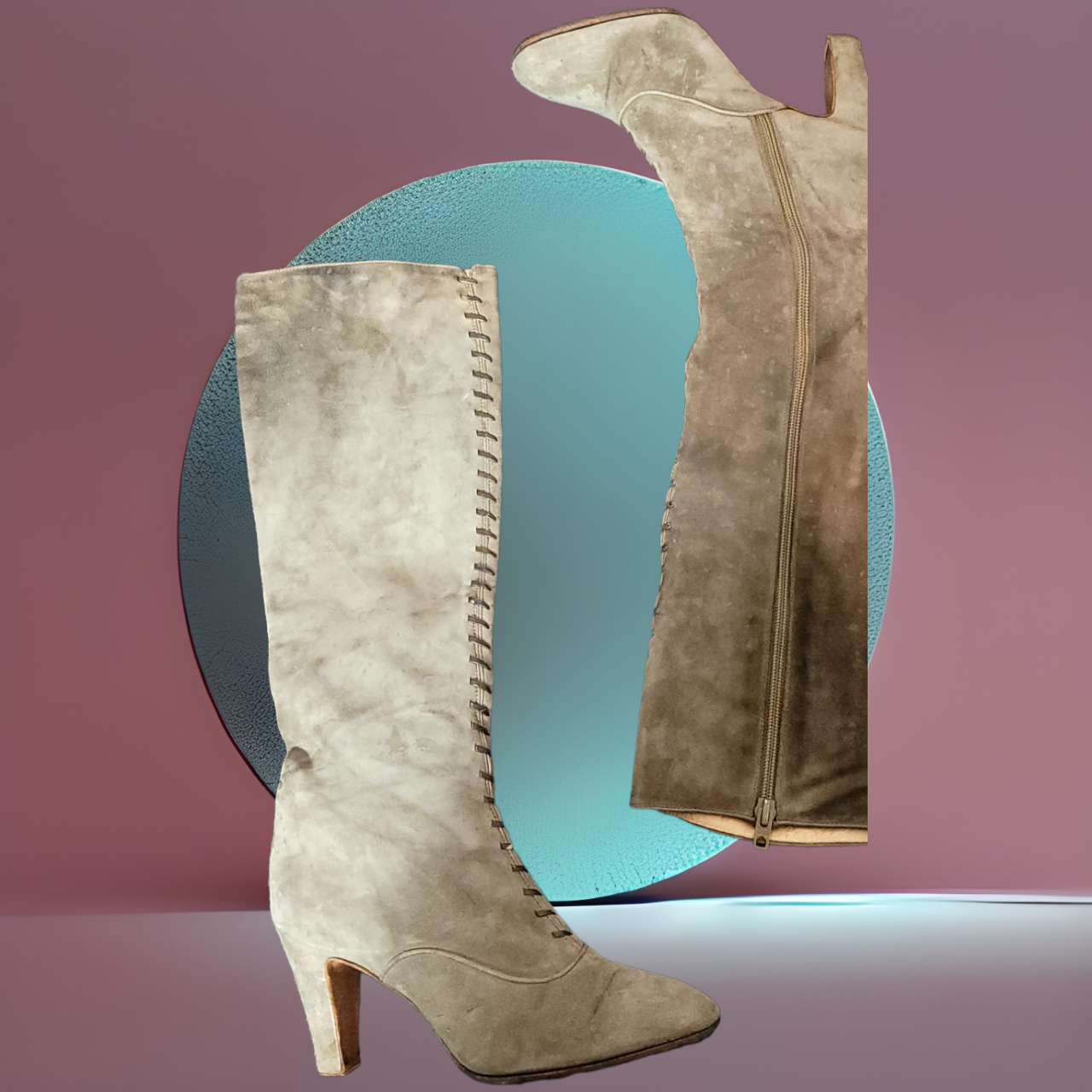 GUCCI 70s Vintage Gucci Suede Boots | narai | REVERSIBLE