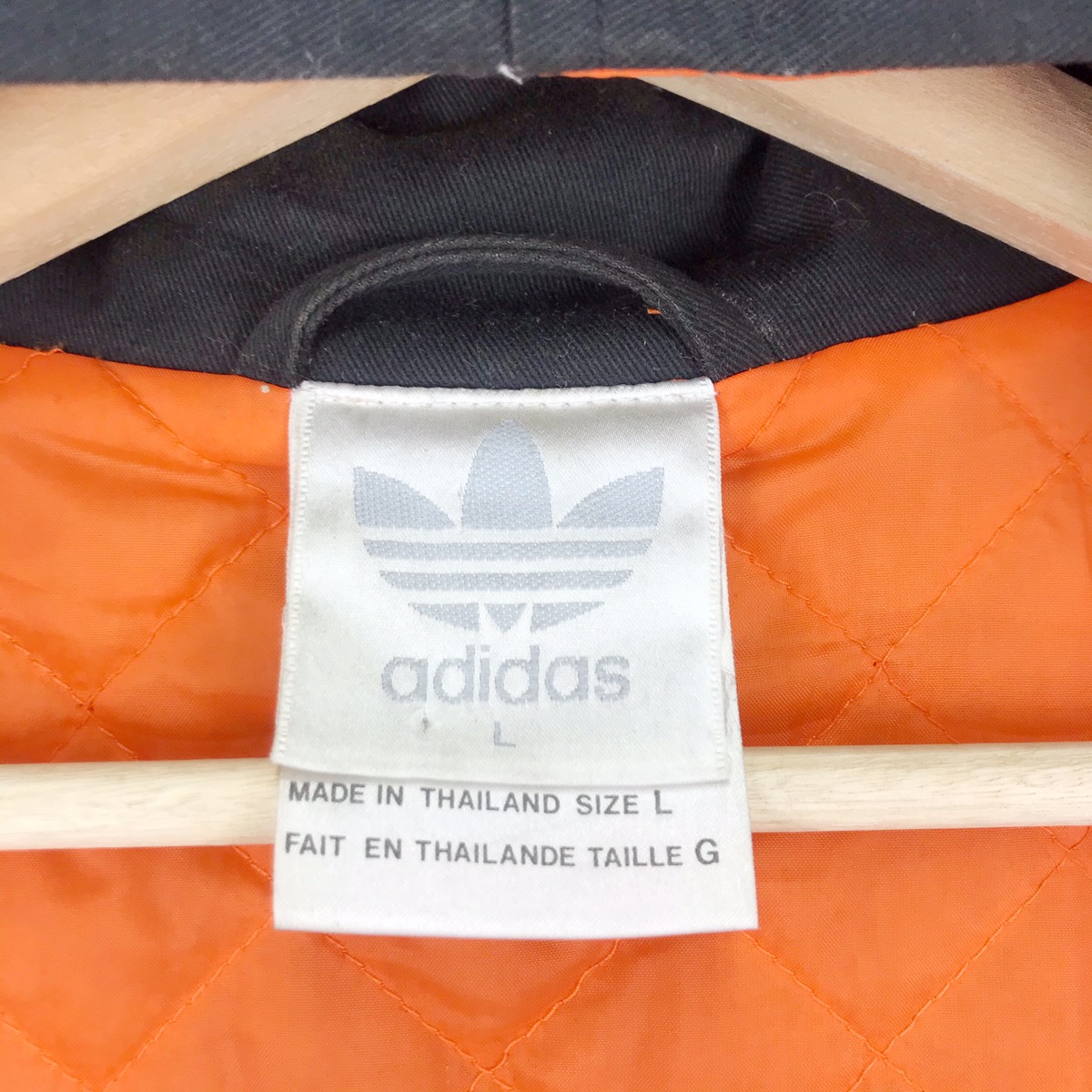 90’s Adidas Hoodie Embroidered Logo Parka Jacket - 12