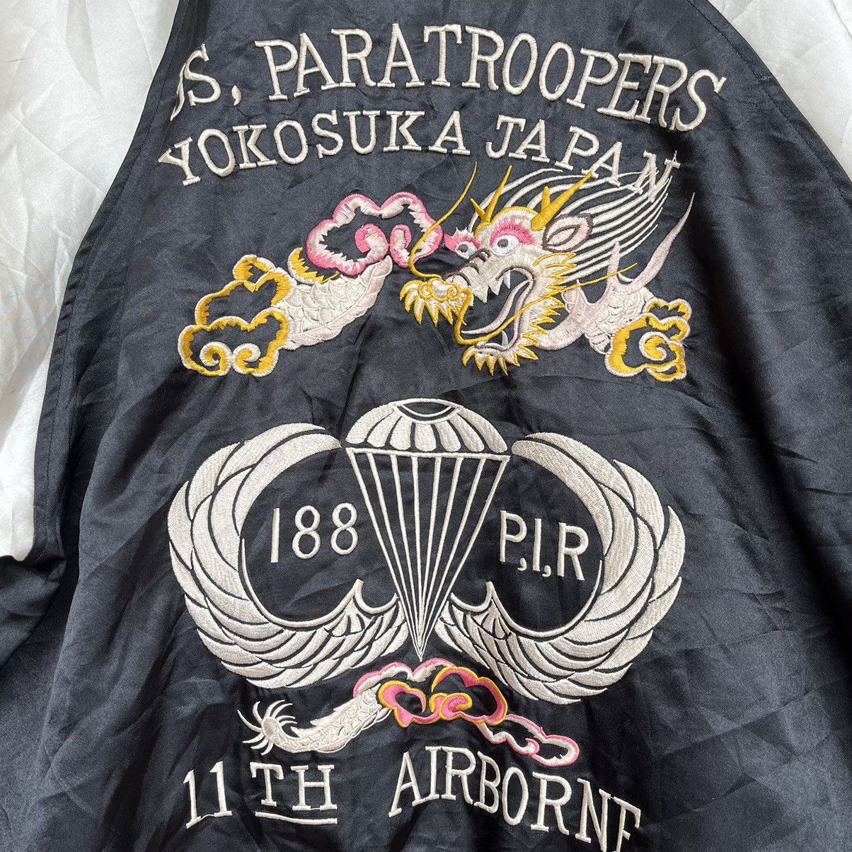 Vintage - Buzz Ricksons US Paratroopers 11th Airbone Sukajan Jacket - 23