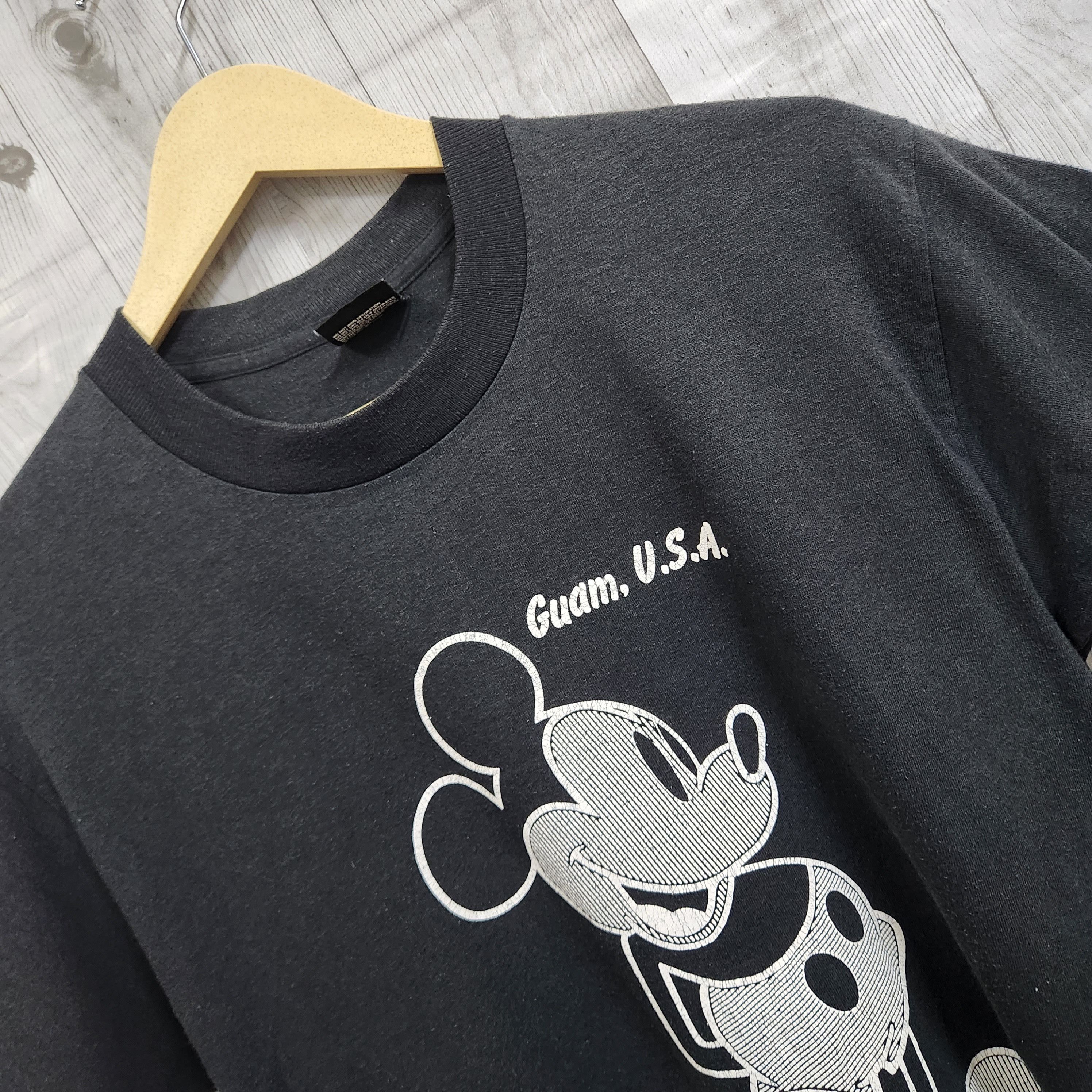 Vintage 1980s Mickey Mouse Guam Single Stitches - 2