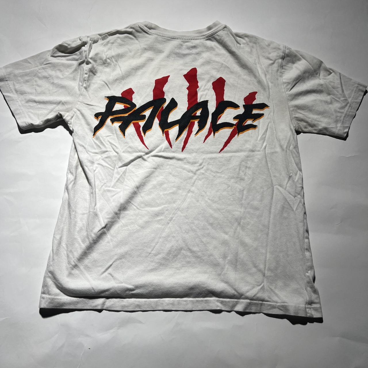 Palace Men's White and Red T-shirt - 1
