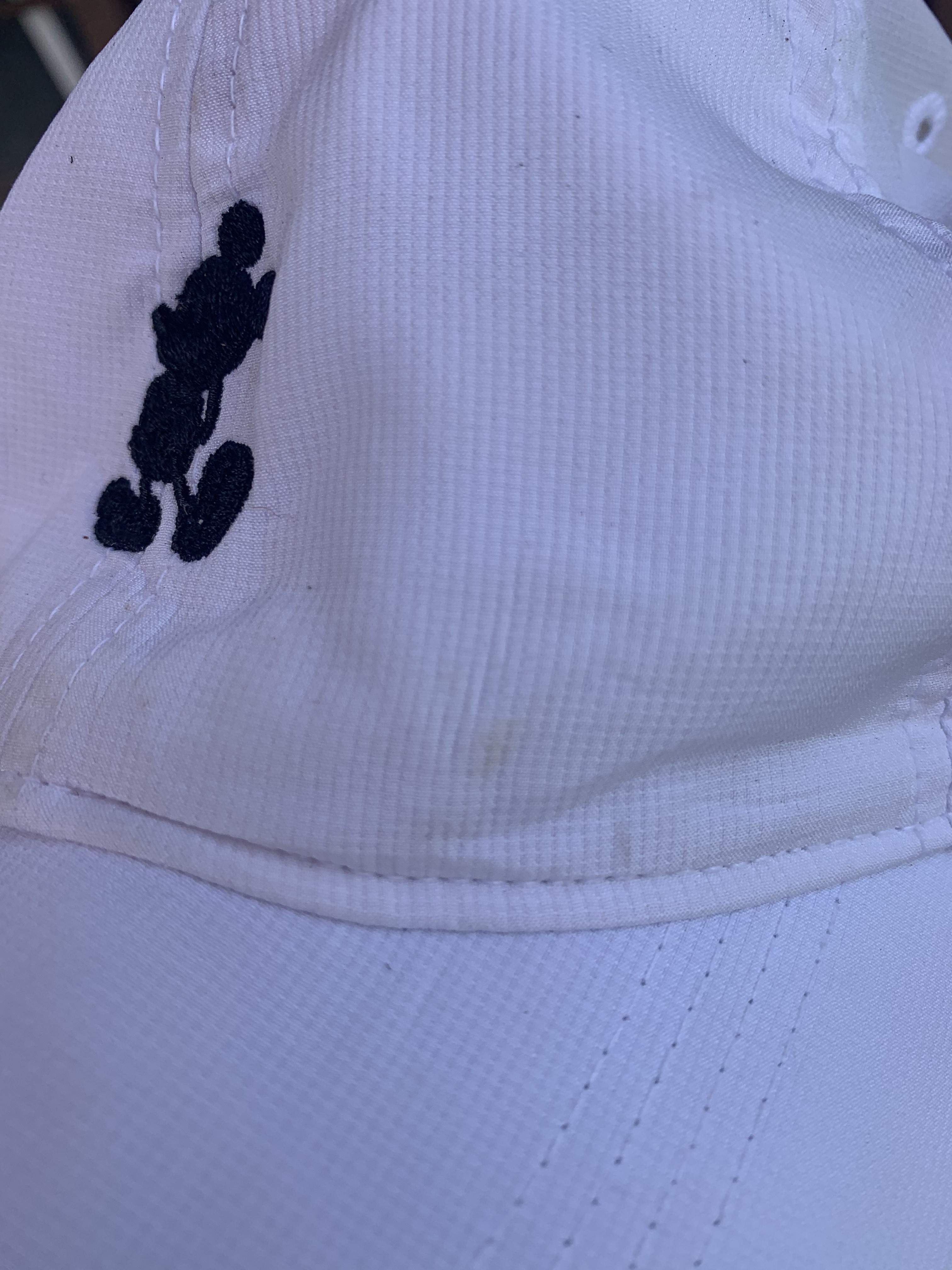 Disney Parks Mickey Mouse Embroidered Nike DriFit Legacy Solid Strap Cap - 5