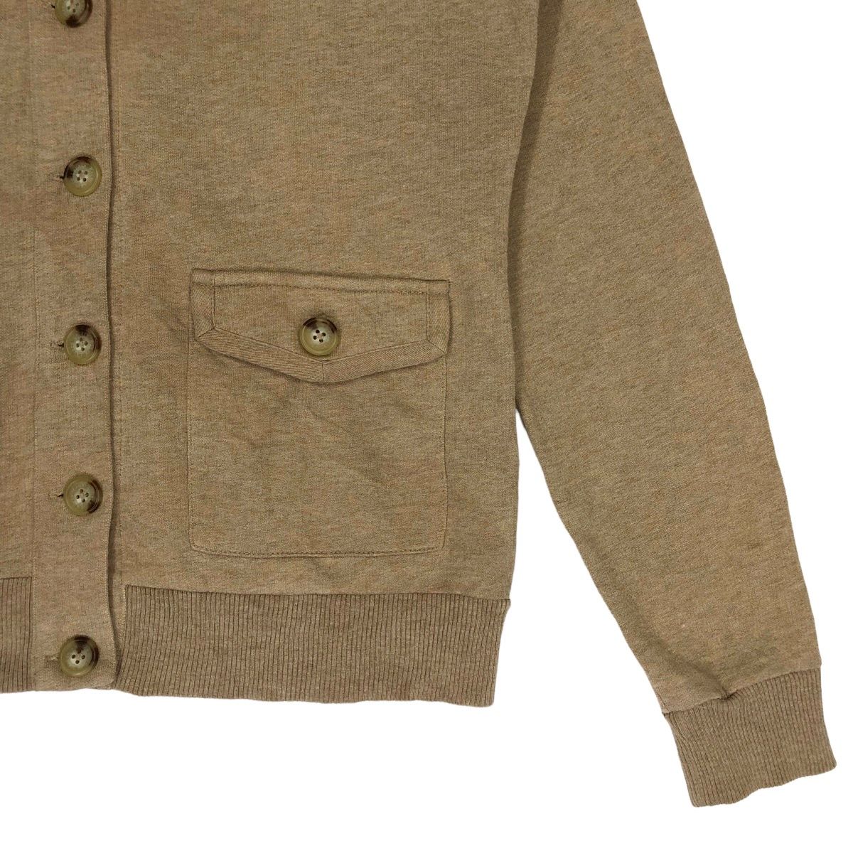 Ralph Lauren Button Sweatshirt Jacket - 6