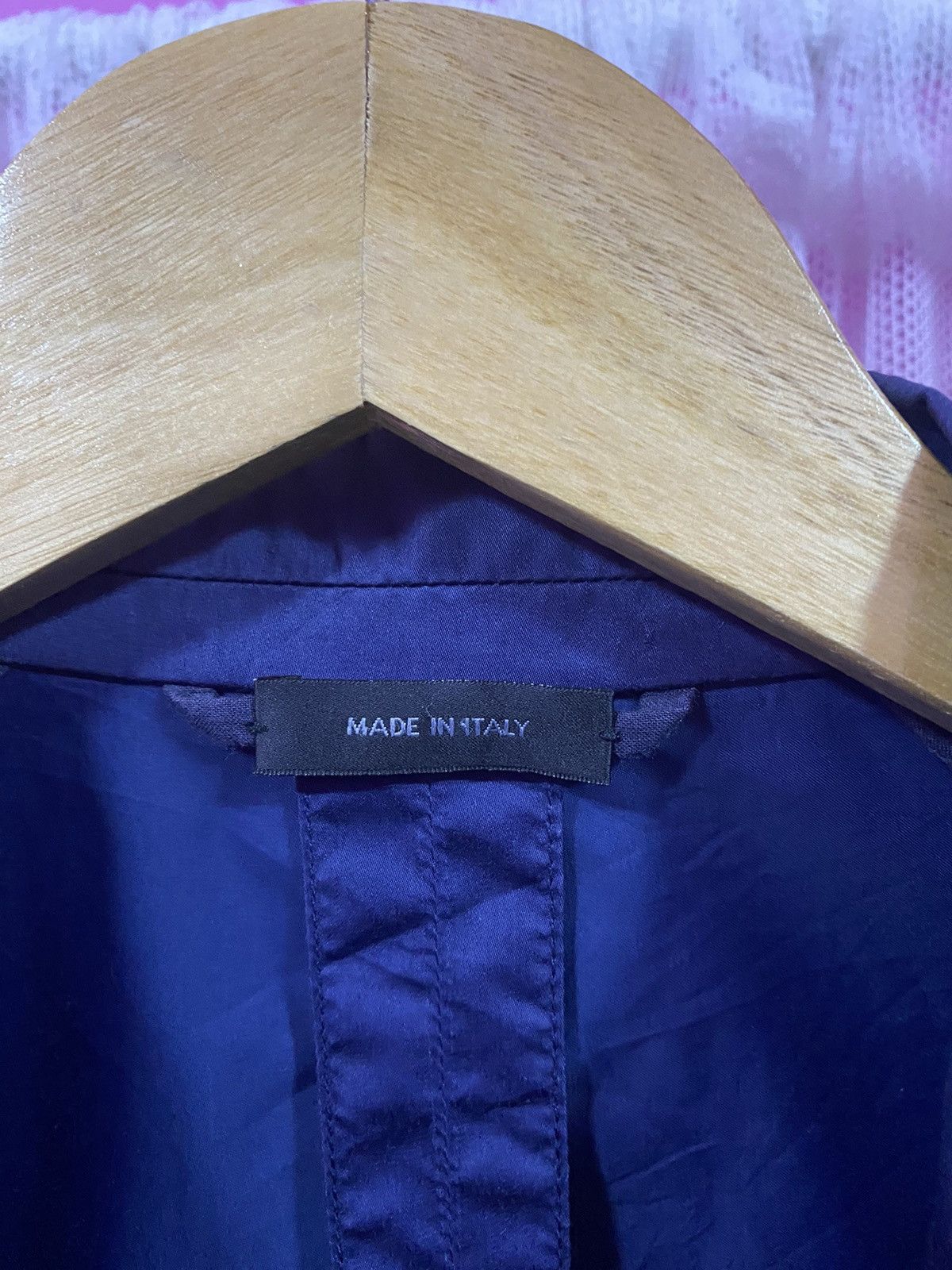 Made In Italy Jil Sander Jacket Suit Navy Blue - 8