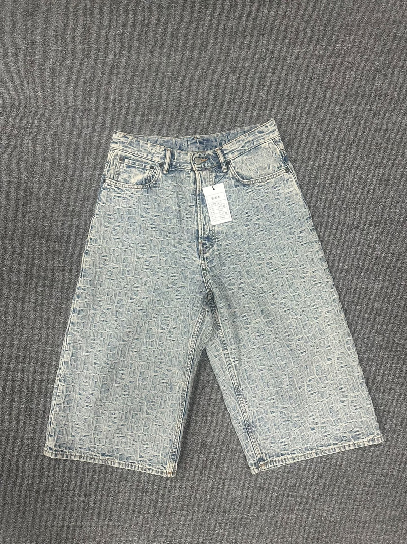 ACNE STUDIOS Lose Fit Denim Shorts - 1
