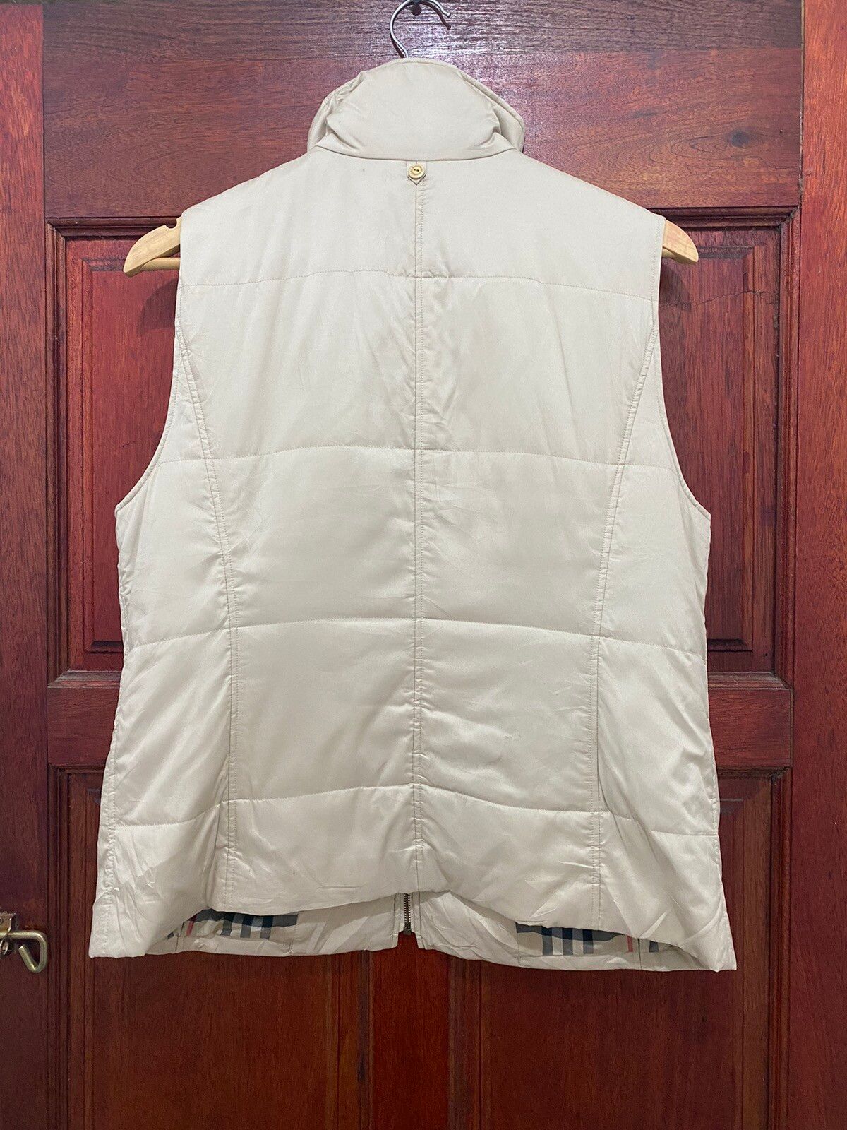 Burberry Down Jacket Vest Nova Check - 4