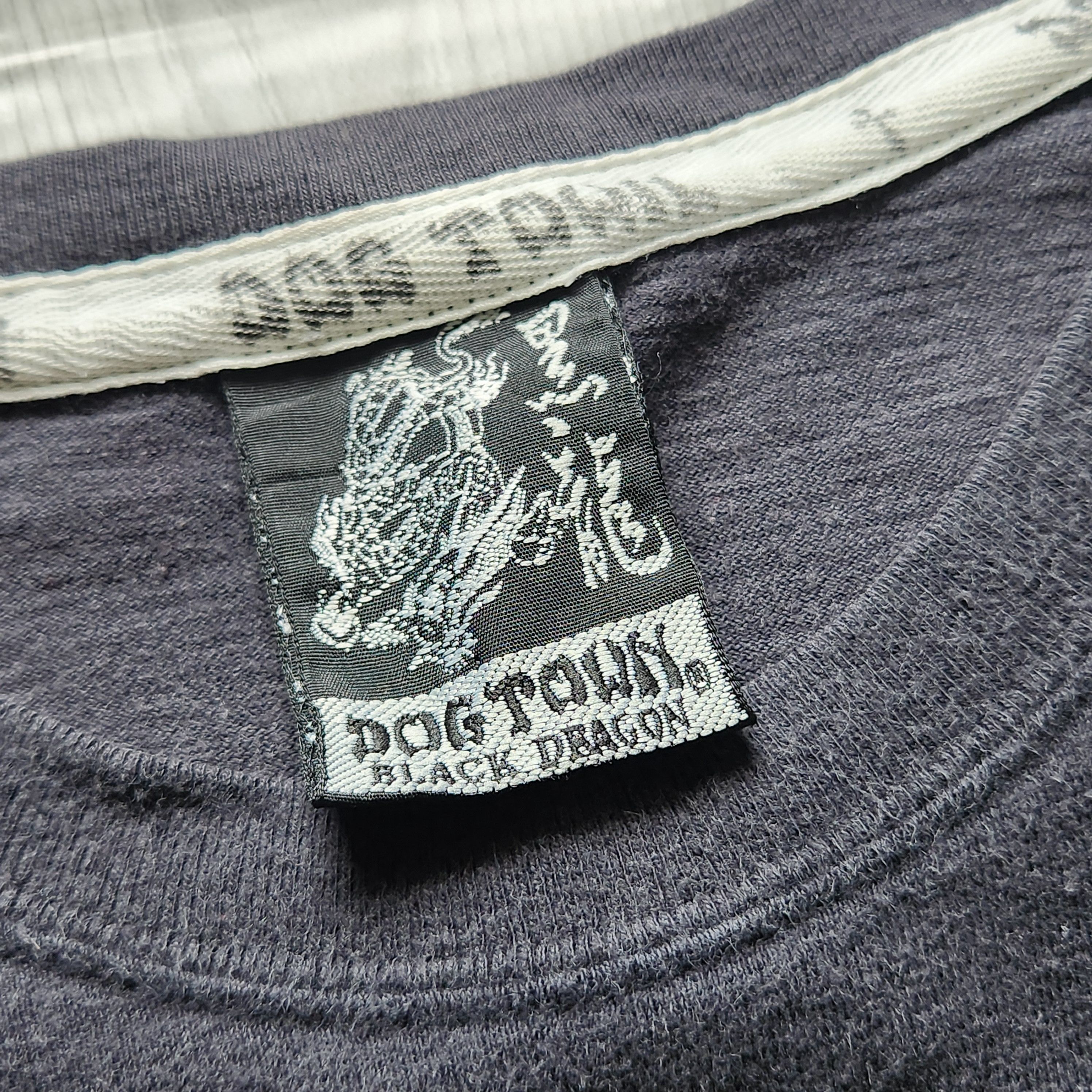 Vintage Flare Dogtown Dragon Printed TShirt - 10