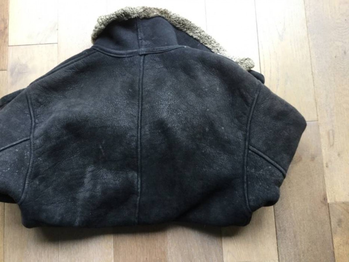 Vintage - Real Sheepskin Shearling Jacket Lambskin Coat - 4