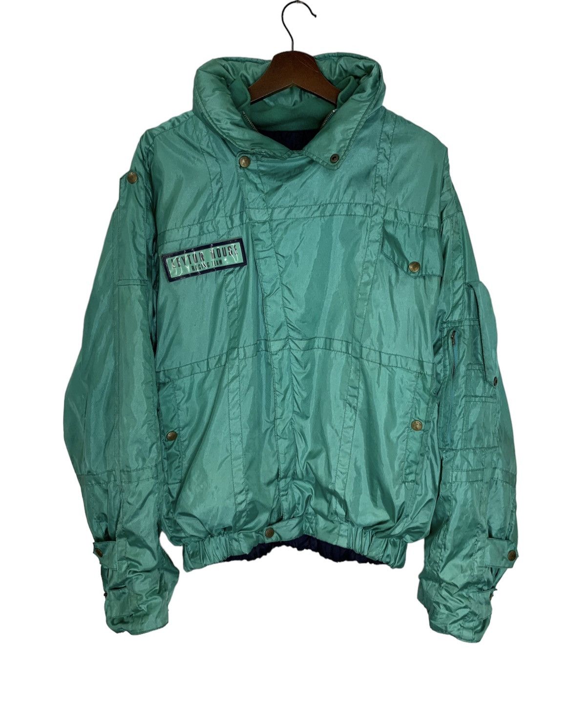 Vintage LEYTON HOUSE RACING Team Bomber Jacket - 1