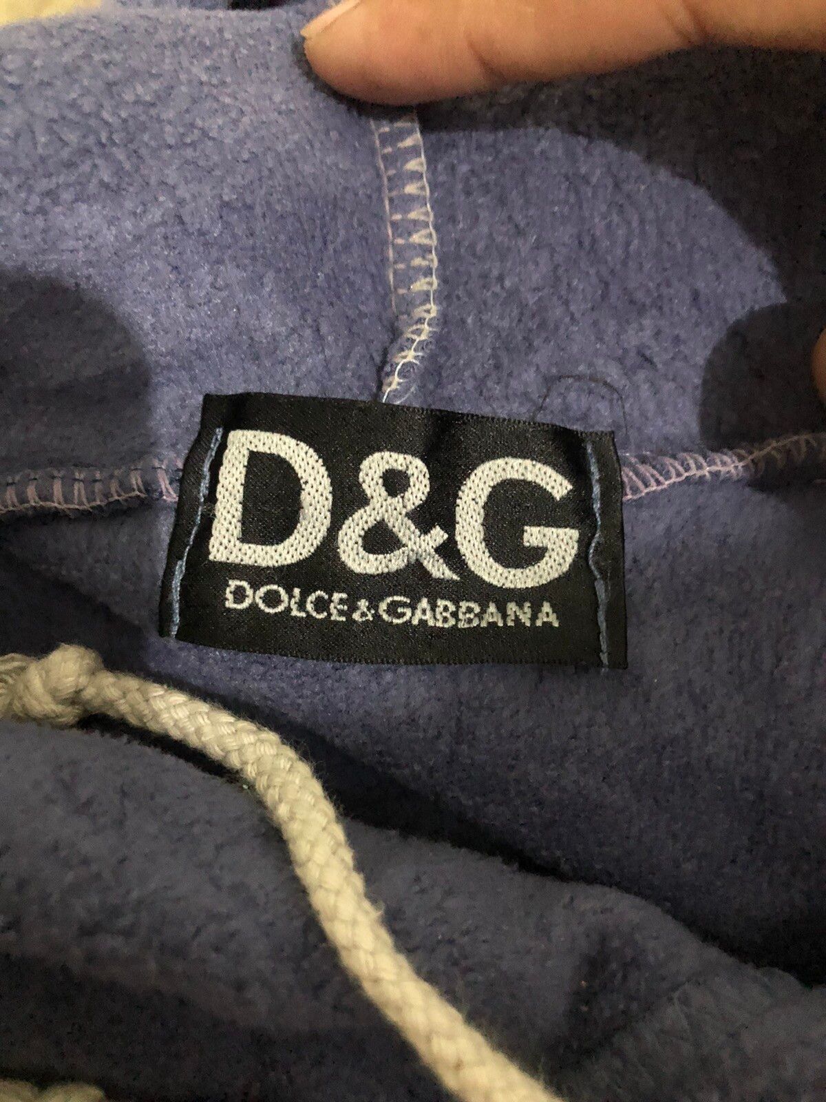 Dolce & Gabbana Embroidery Big logo Pullover Hoodie - 6