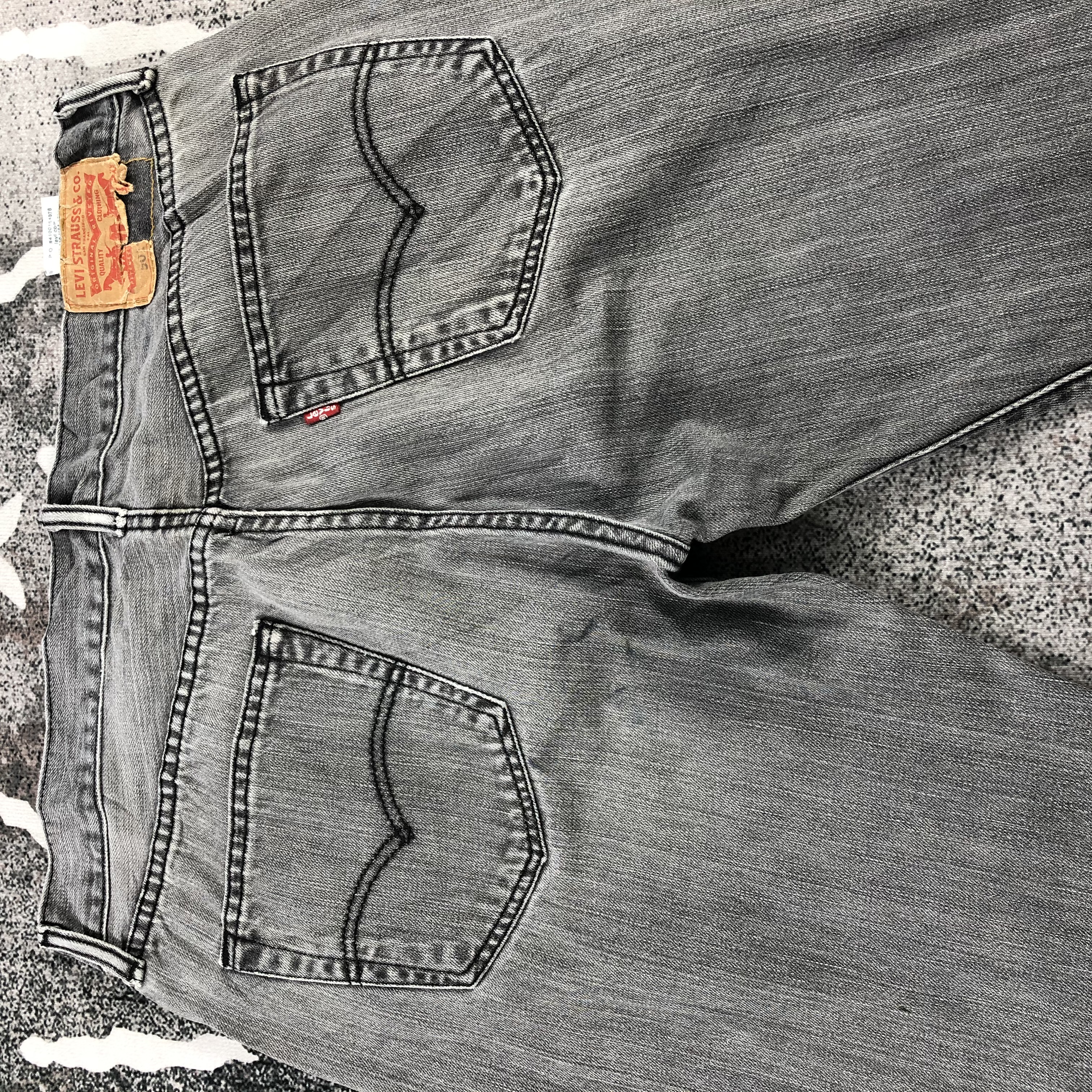 Vintage - Vintage Levi's 501 Jeans Faded Gray Denim KJ794 - 5