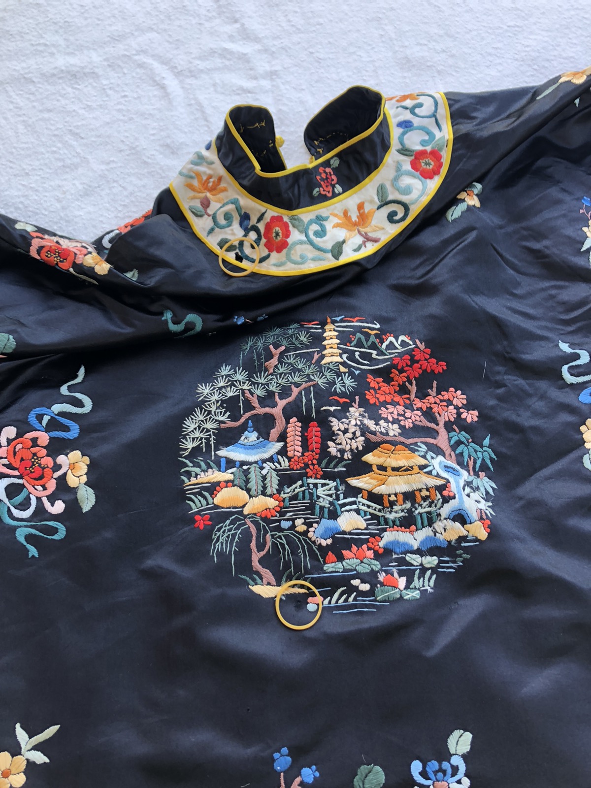 Japanese Brand - Vintage Kimono Embroidered design - 9