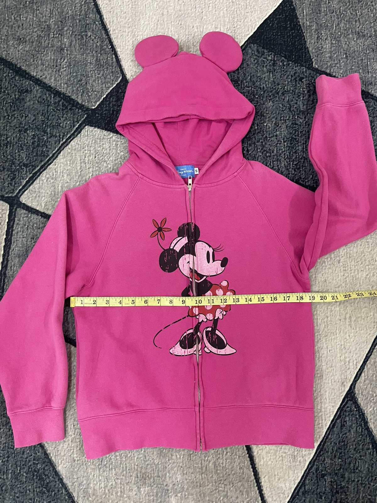 Mickey Mouse - Minnie / Disney Zip Up Hoodie Japan Designer / Vintage - 5