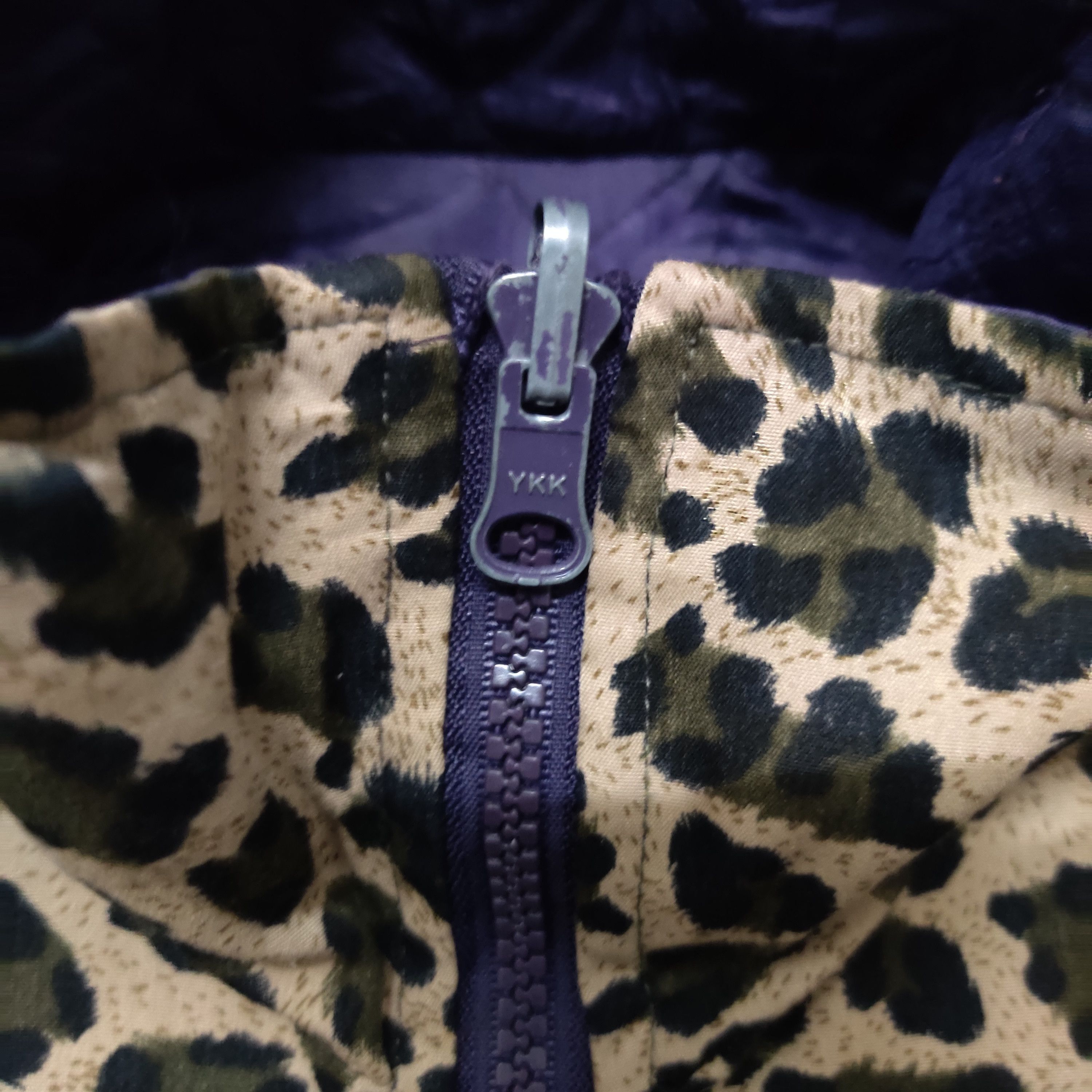 Tracey Vest - Vintage Japanese Brand Leopard Vest Reversible - 4