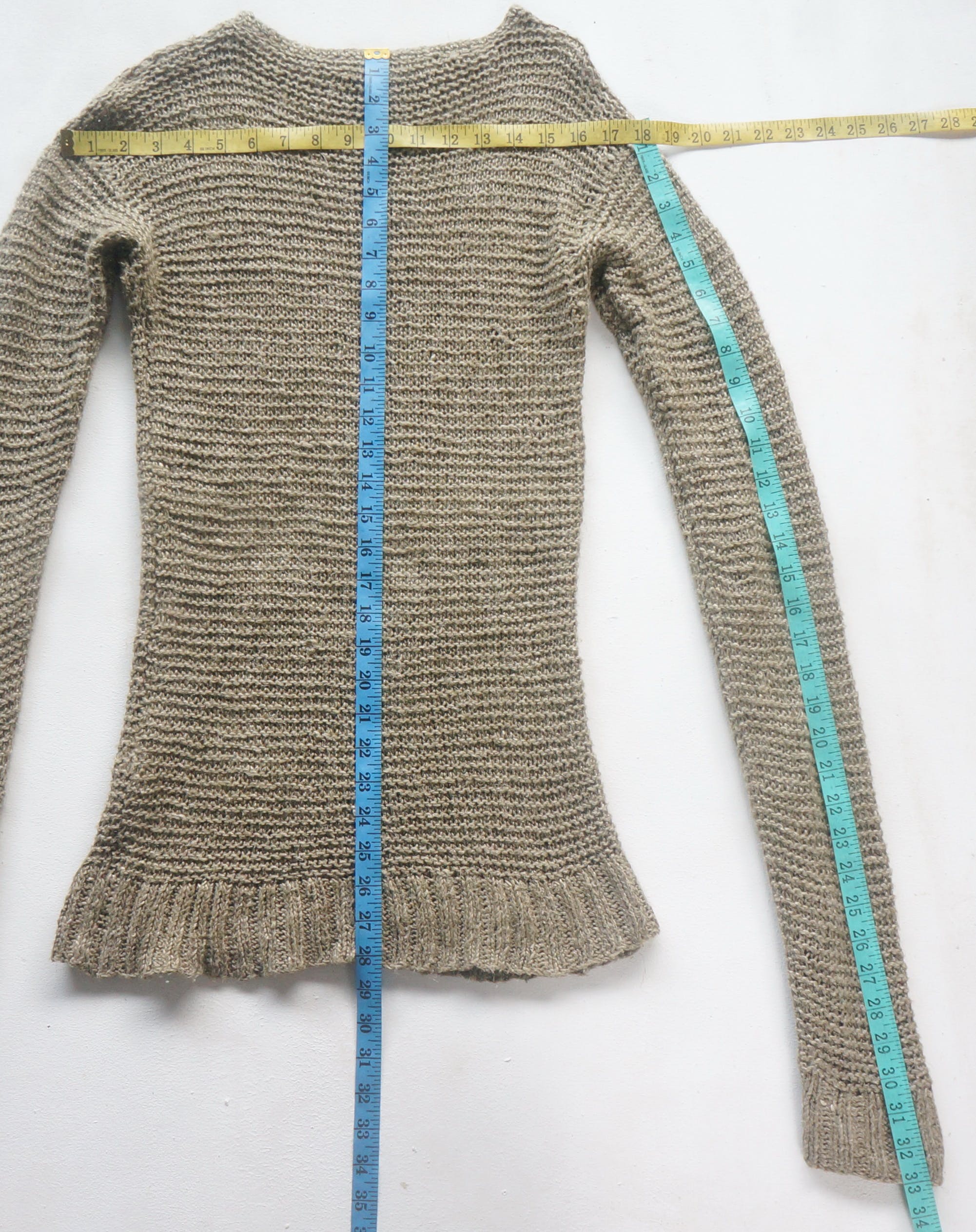 RALPH LAUREN Hemp Knit Pullover Sweater - 10