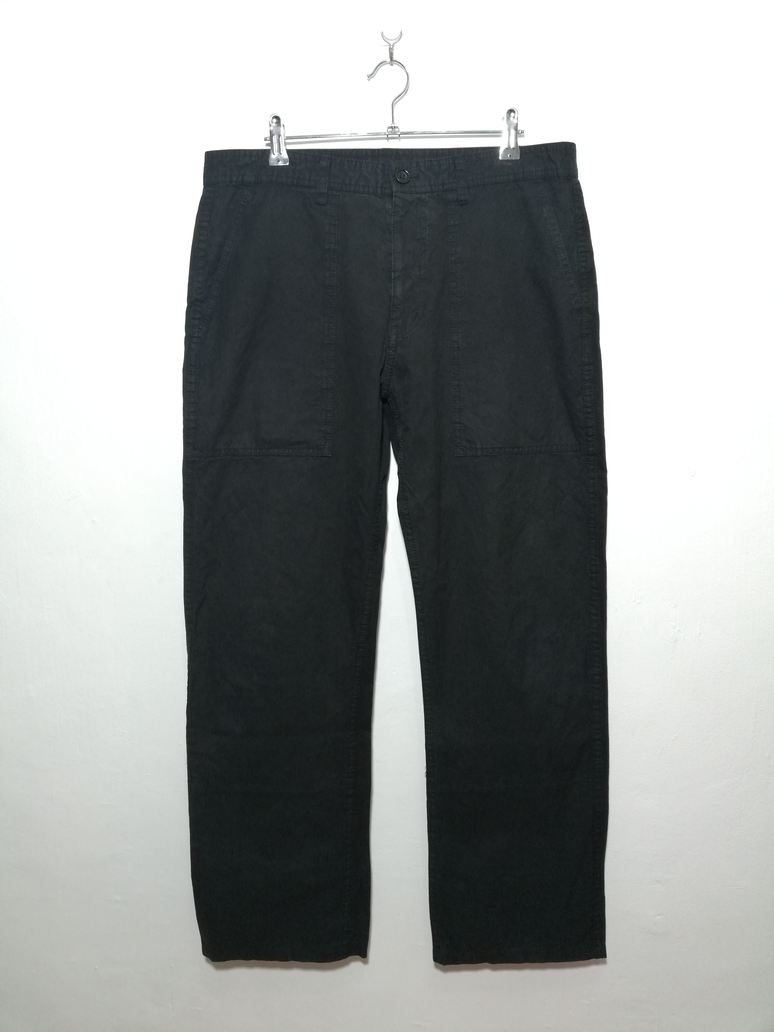 AD04 Overdyed Patch Pocket Trousers - 1