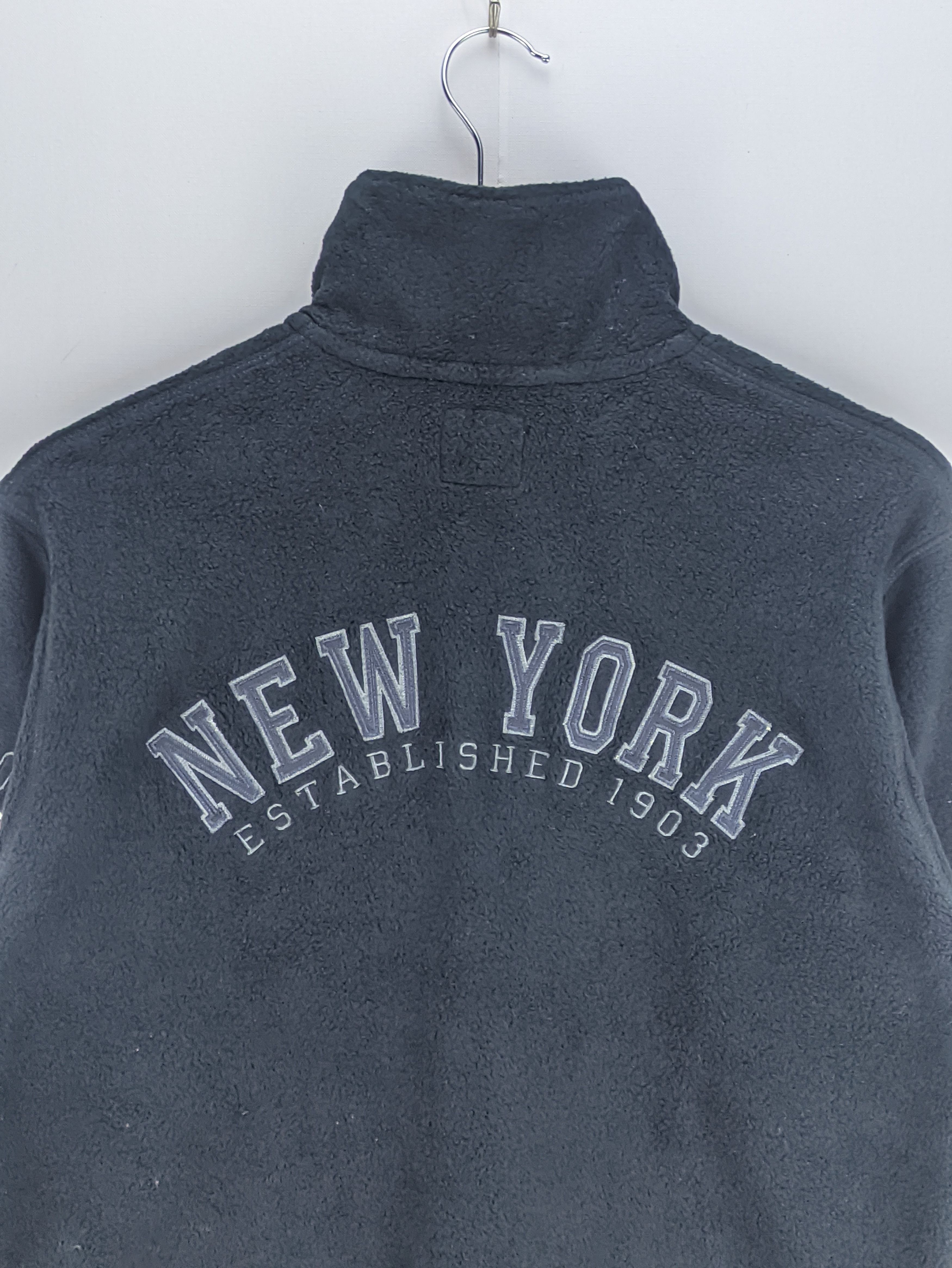 Steals🔥Fleece Sweater Quarter Zipper by Uniqlo NY Yankees - 8