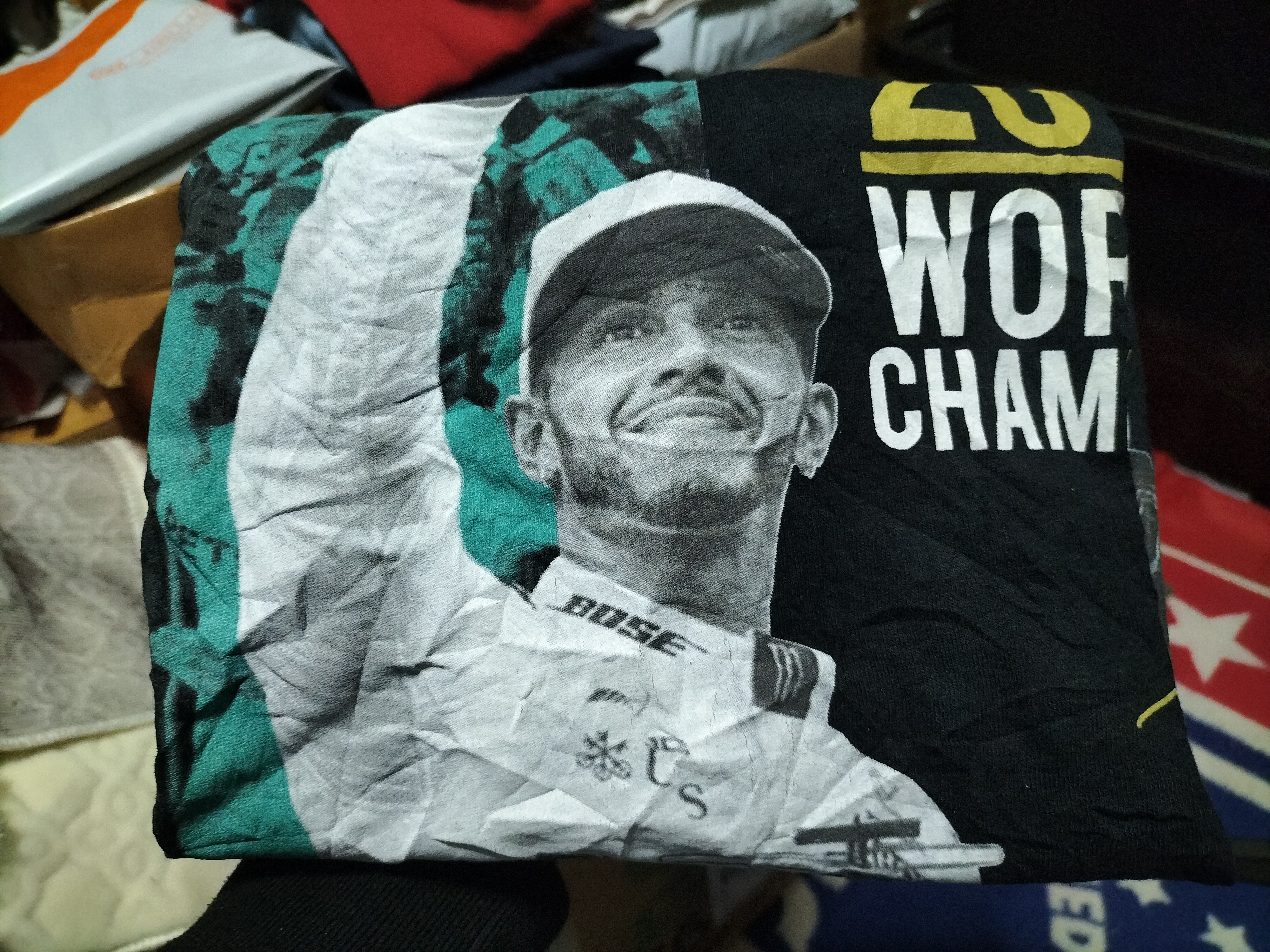 Vintage - Lewis Hamilton Formula 1 world Champion 2017 collection tees - 2