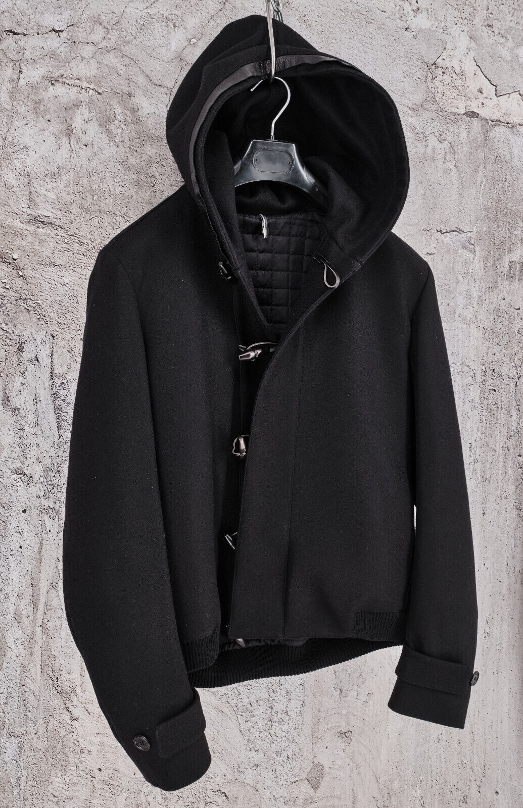 Brand New With Tags Dior Homme Wool Hooded Duffle Jacket  50IT,  2550$ - 4
