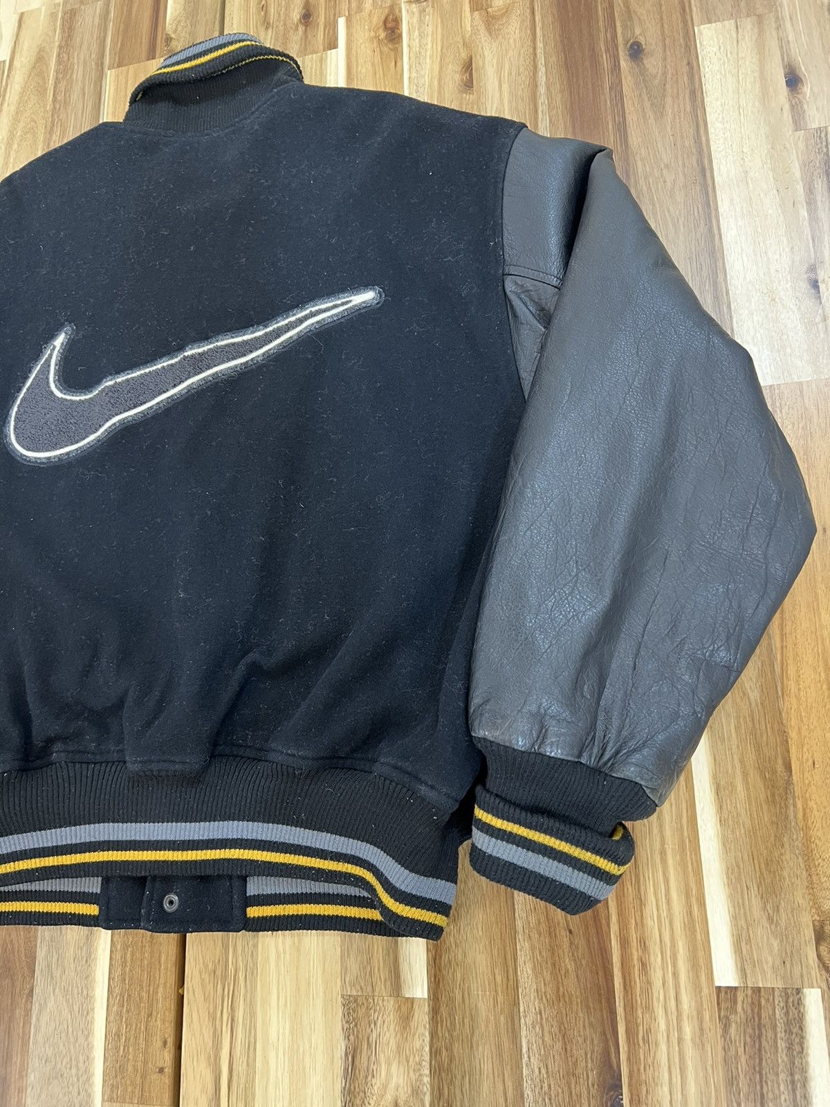 Nike Swoosh Big Logo Varsity Jacket - 9