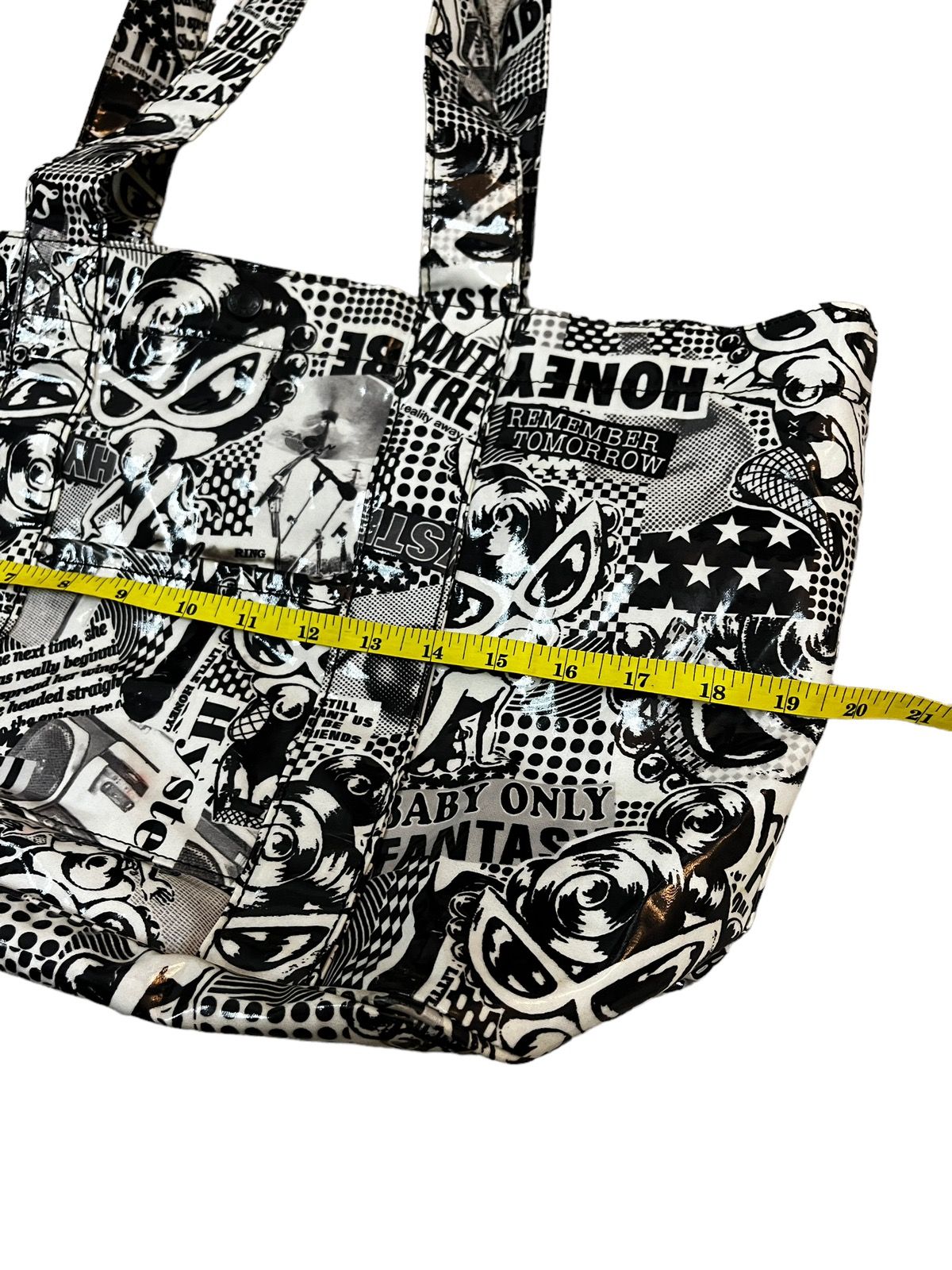 Hysteric Glamour Monochrome Bag - 8