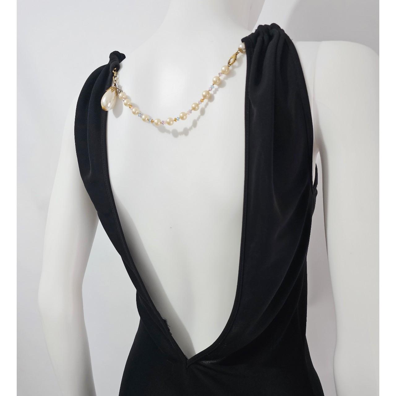 Dolce & Gabbana Women's Black and Silver Dress - 6