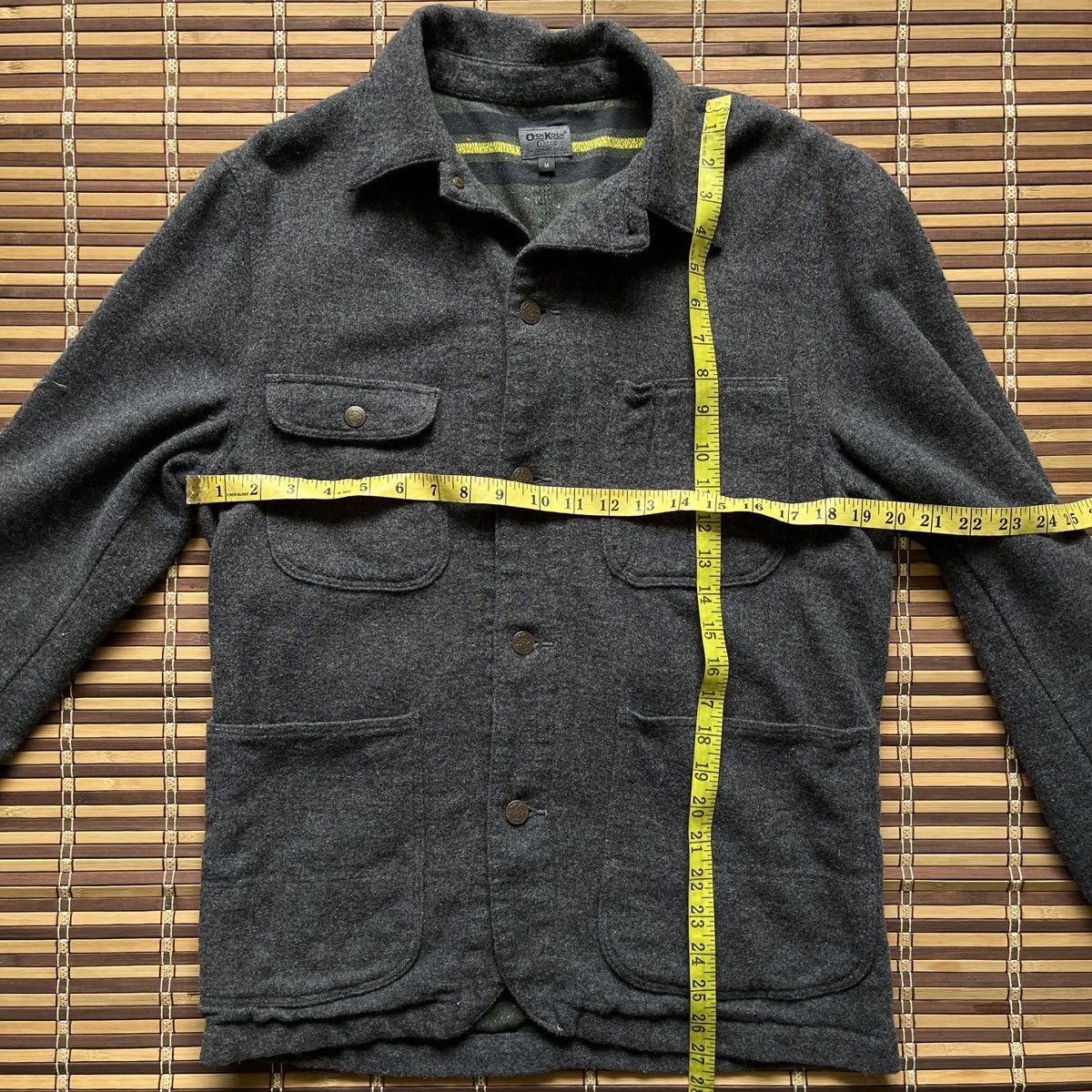 Oshkosh Blanket Fall Winter Wool Jacket Japan - 20