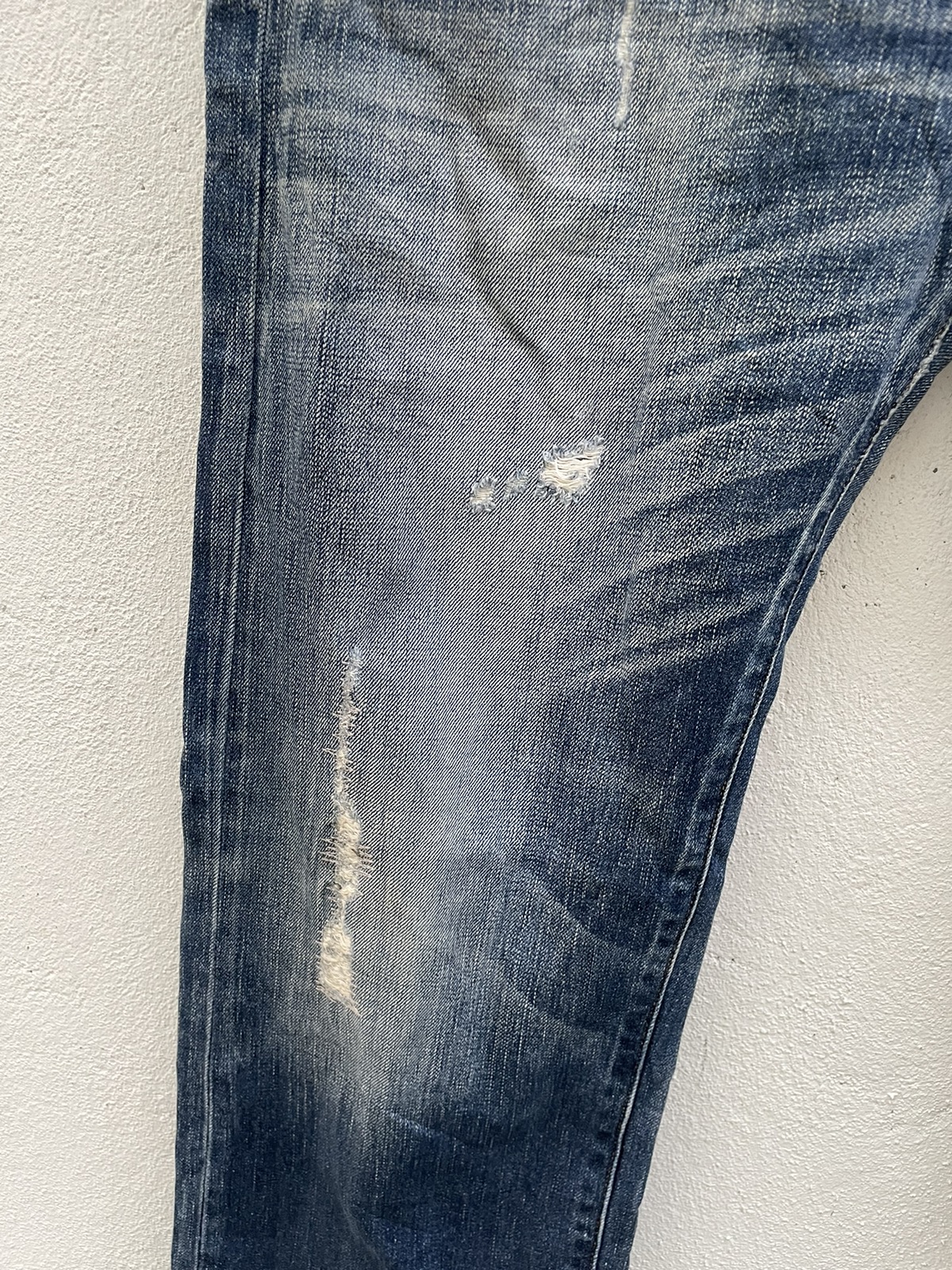 Vintage - Levi’s 201 Rips Repair Jeans - 5