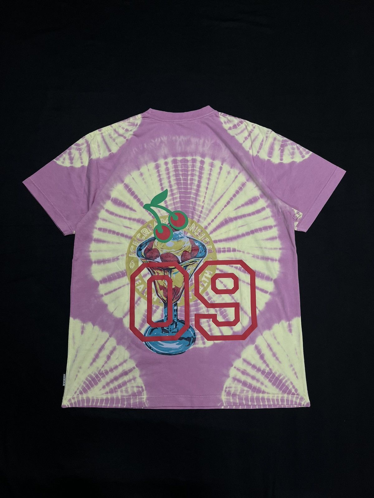 Ice Cream Billionaire Boys Club BBC Scorpion Knit Pink Tee L - 6