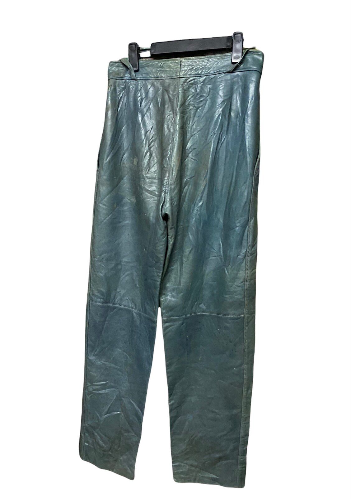 Vtg🍏Gianni Versace Leather Pants - 11