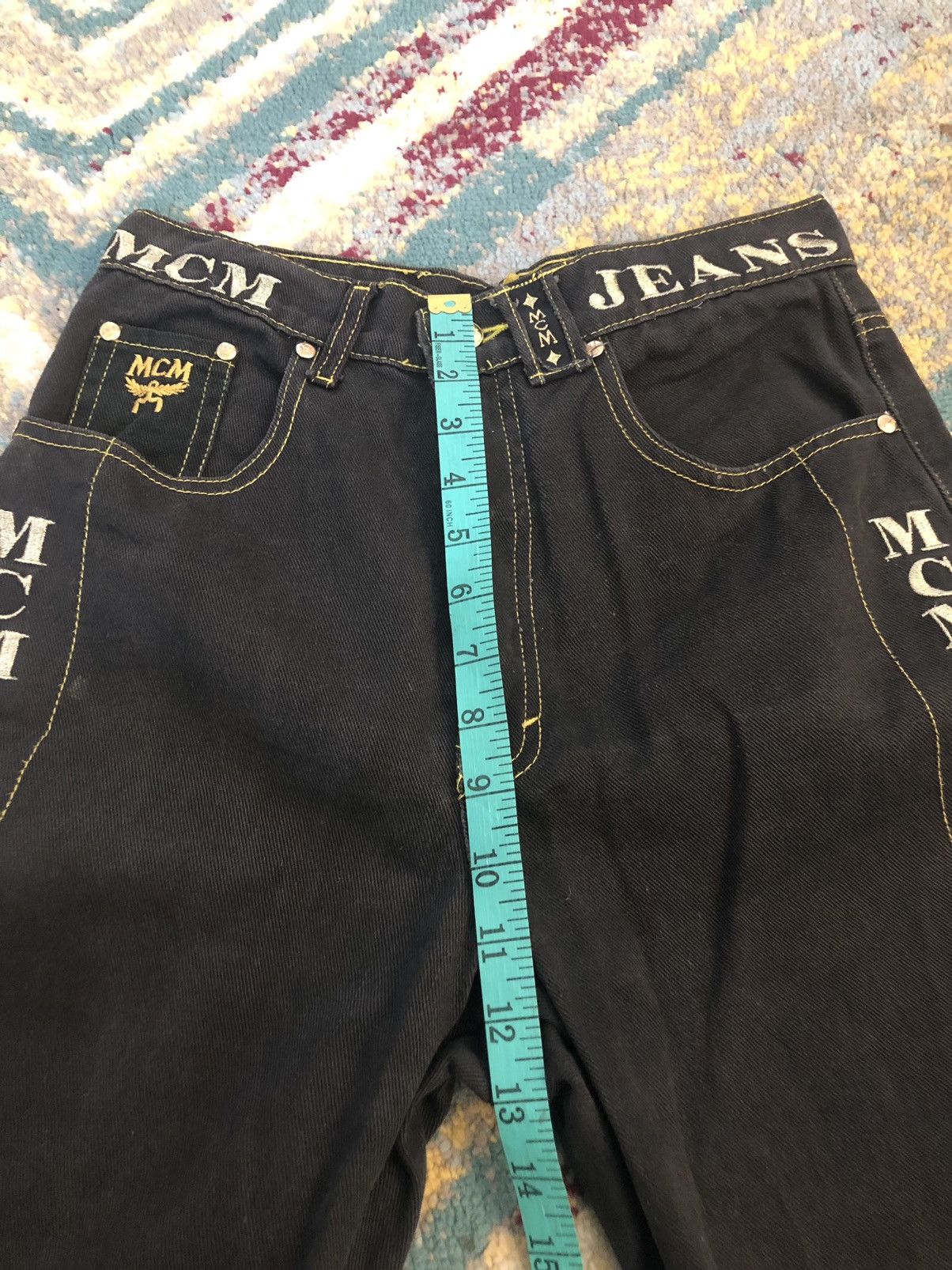 Vintage MCM Jeans Made Italy - 9
