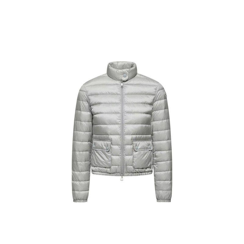 MONCLER Lans $1380 Women's Gray Short Down Jacket New (Women - 1