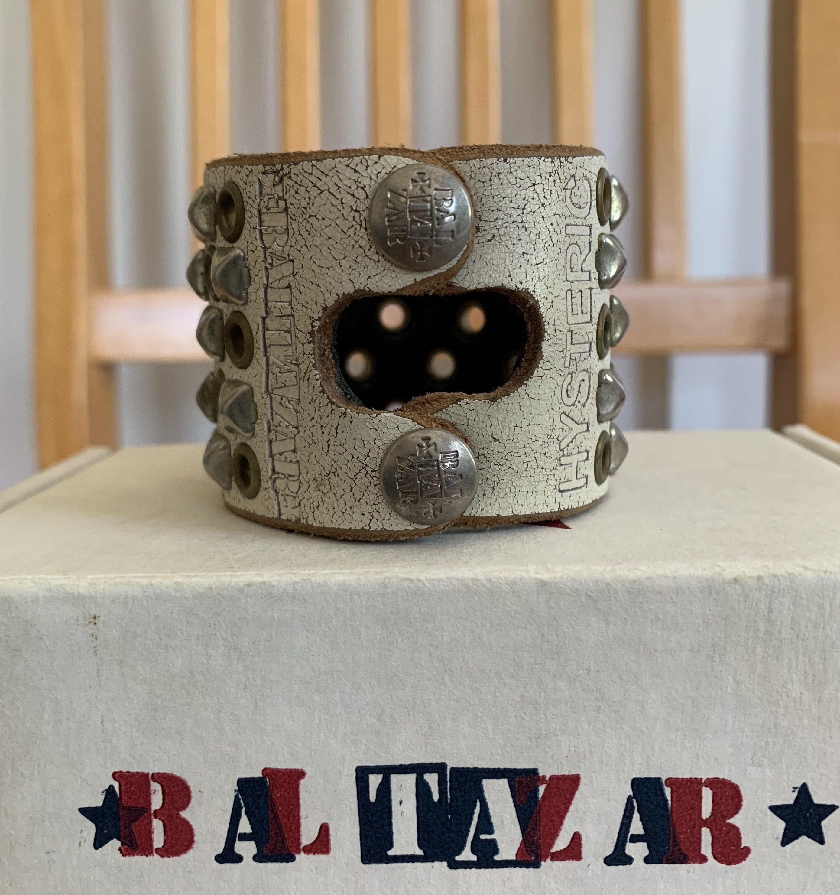 Hysteric Glamour x Baltazar Studded Leather Bracelet + Box - 4