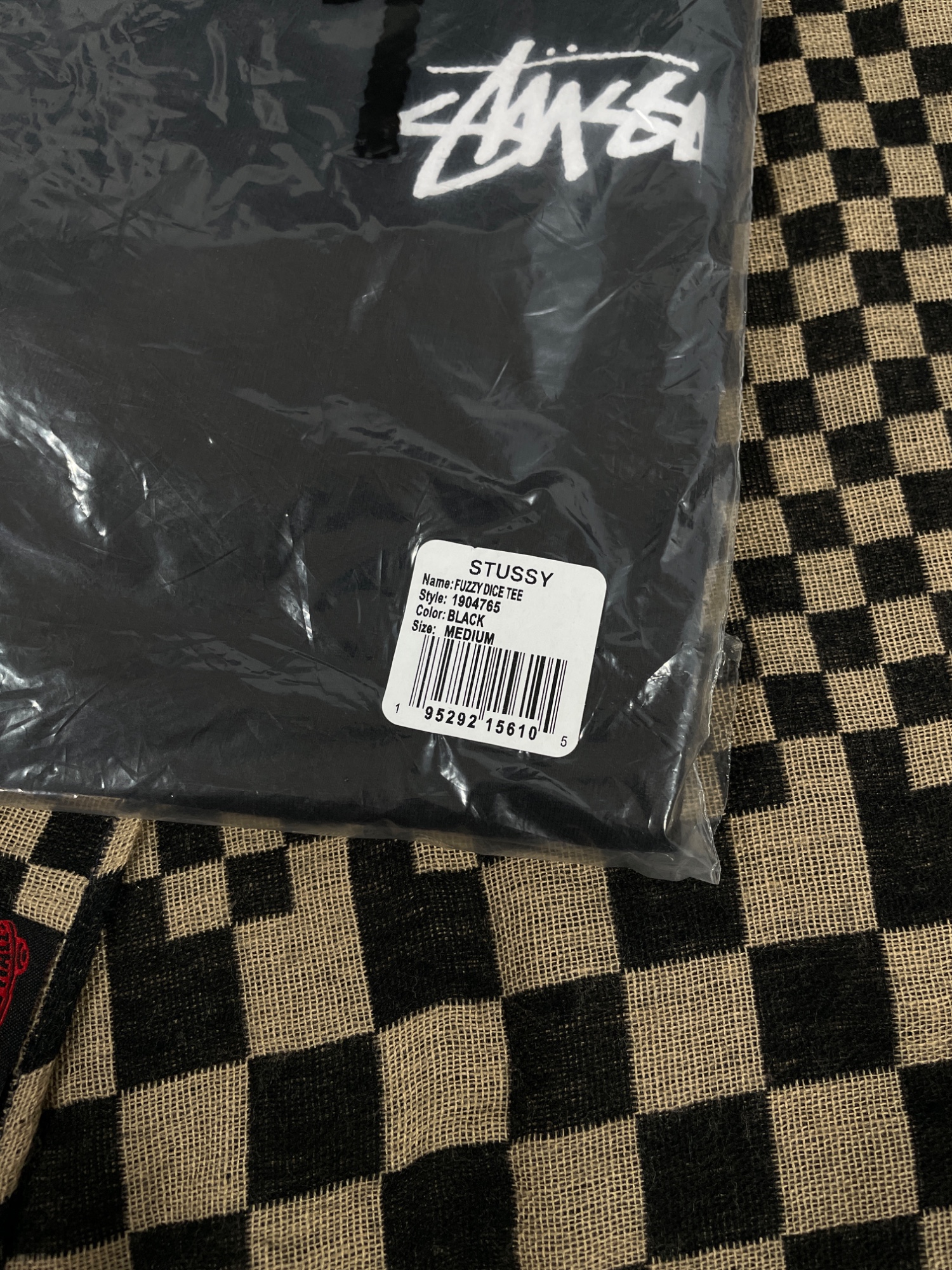 Stussy Fuzzy Dice tee - Medium Original - 8