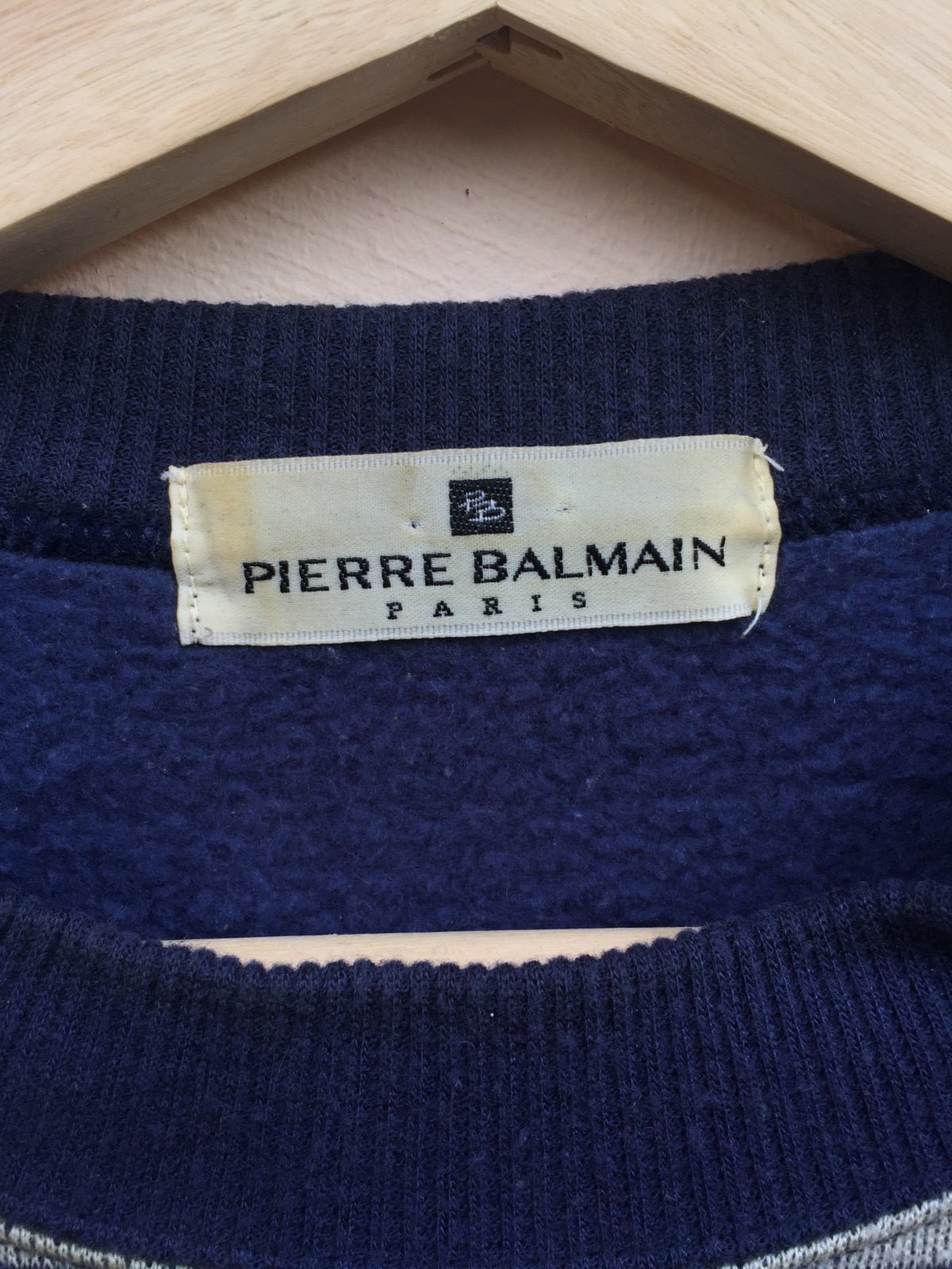 Vintage - Vintage Pierre Balmain Paris Stripe Crewneck - 4