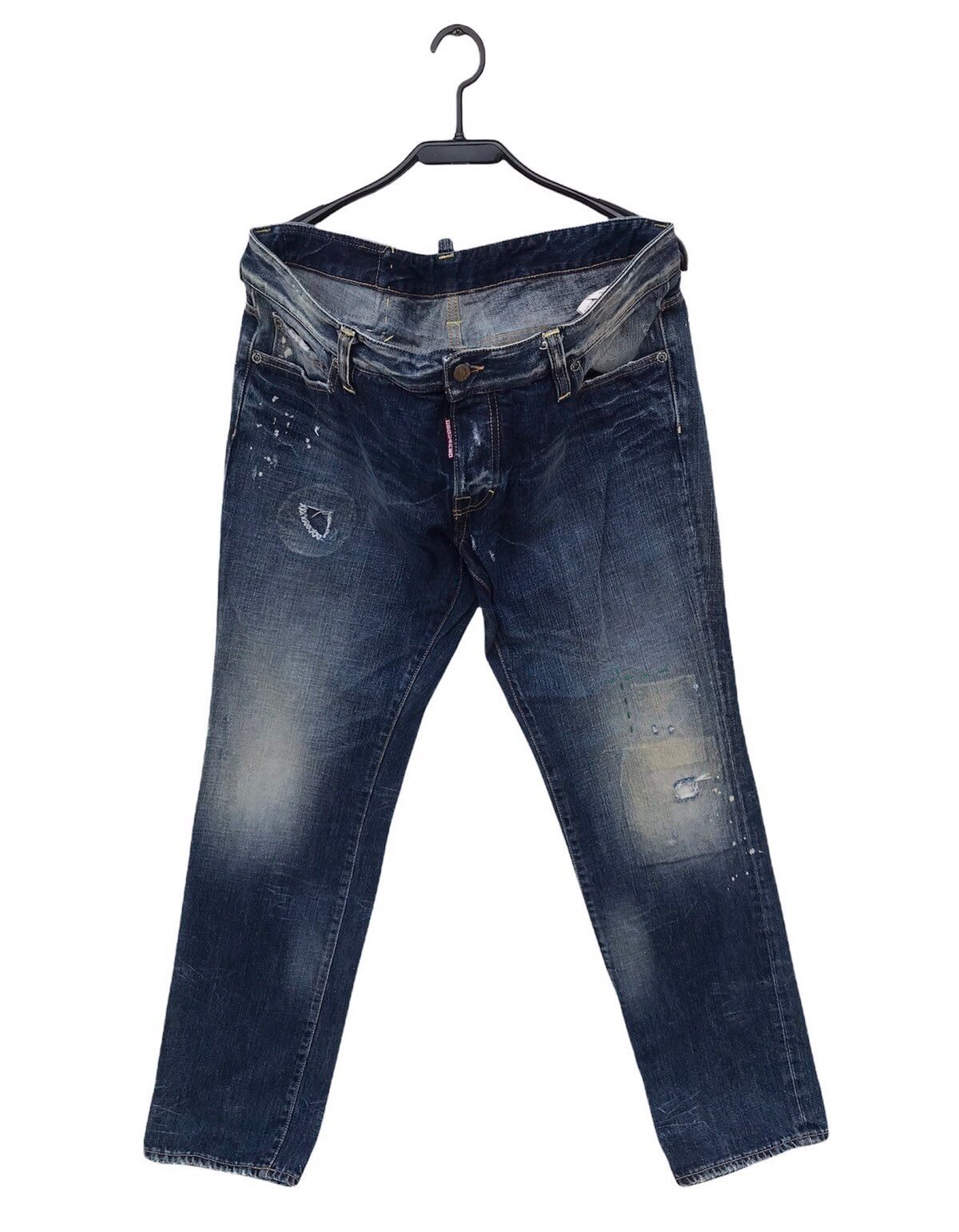 Vintage Dsquared2 Denim Jeans Rare Design - 2