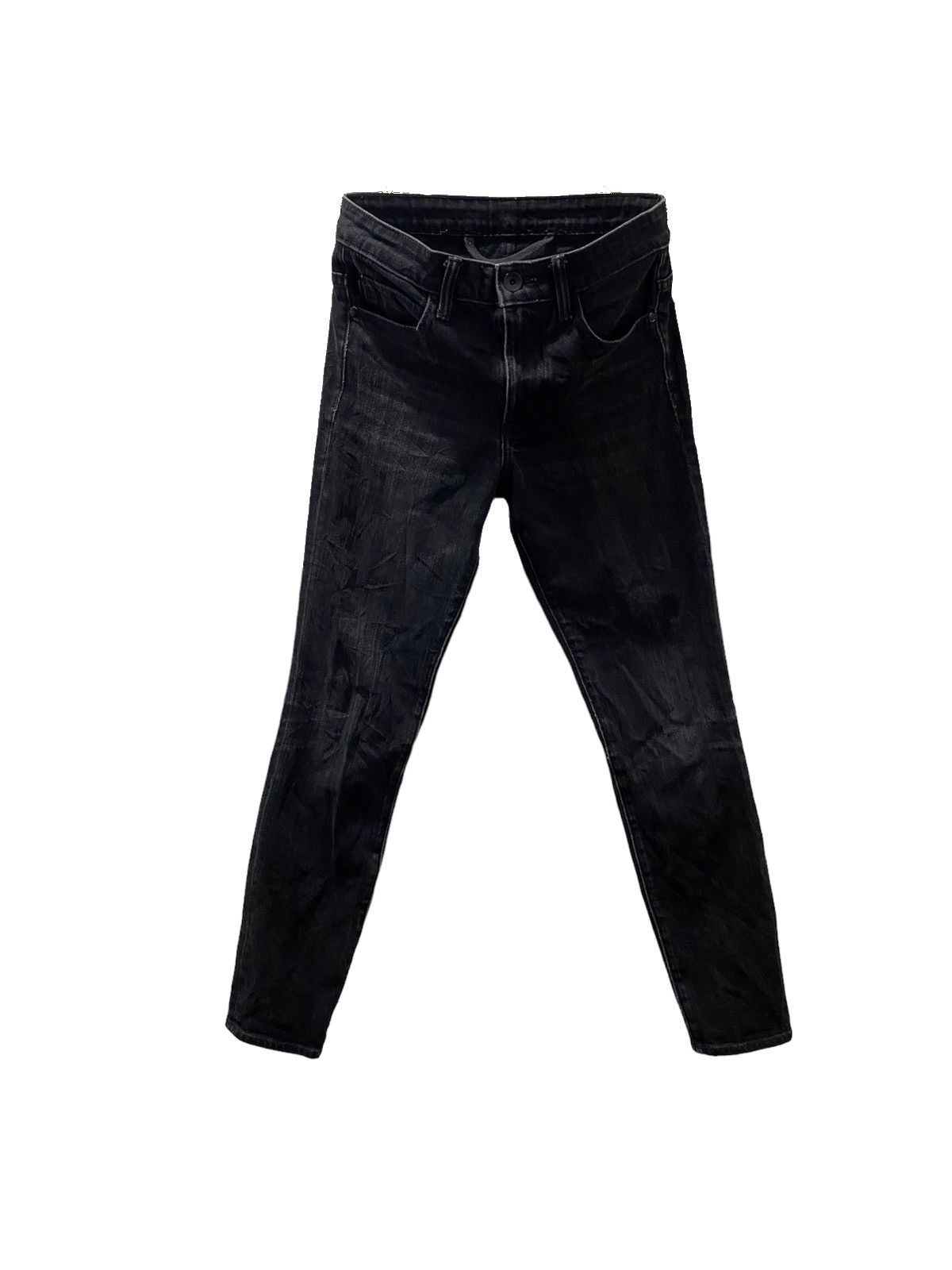 HL Angkle Skinny Black Denim - 1