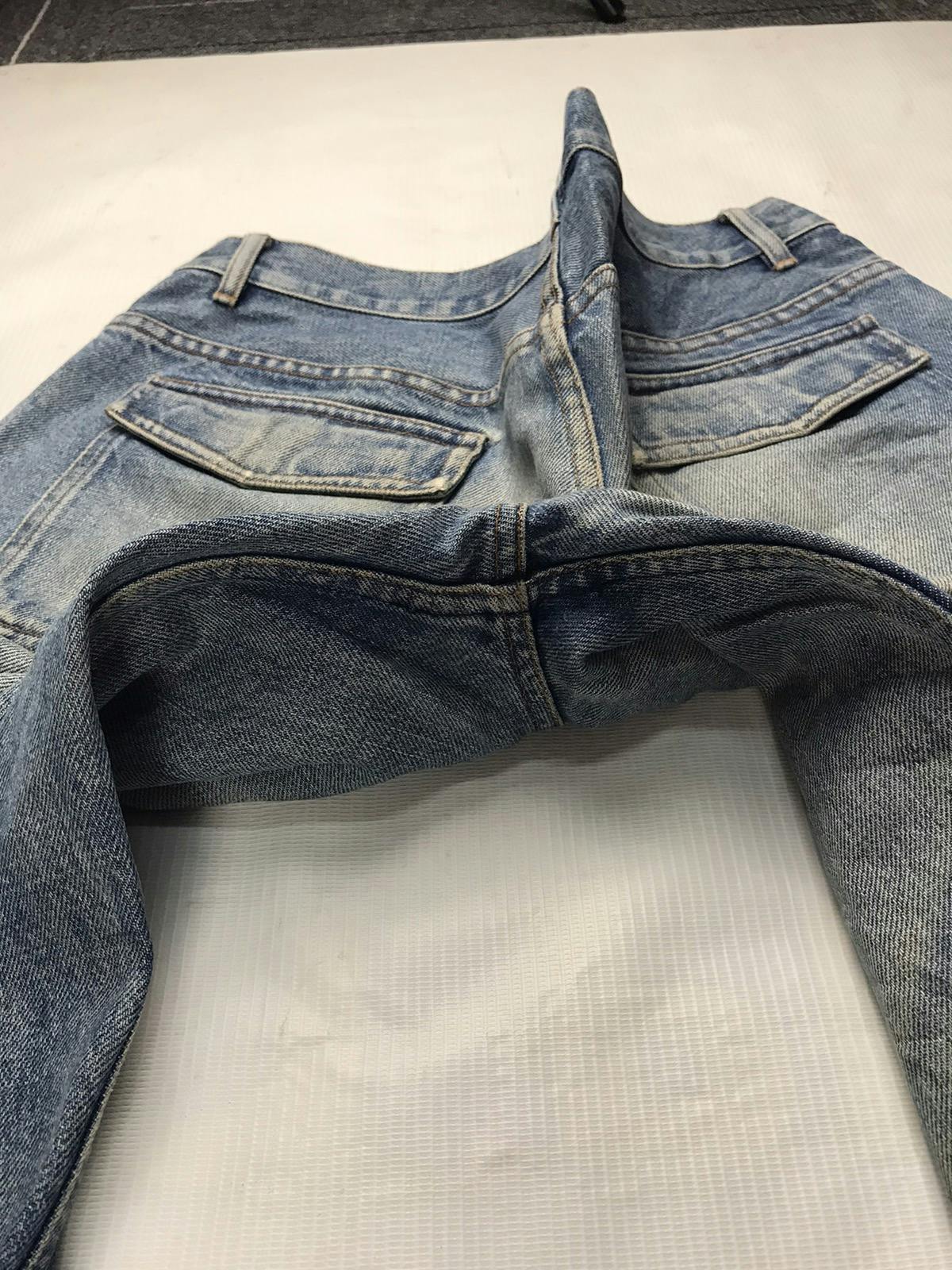Rare!! A.P.C patch pocket distressed denim Made in Japan - 16