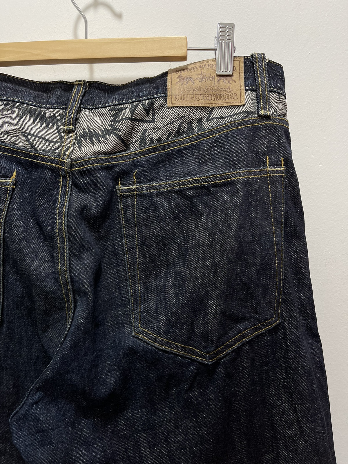 アウトレット特売 【希少】Stussy rough&rugged workgear denim