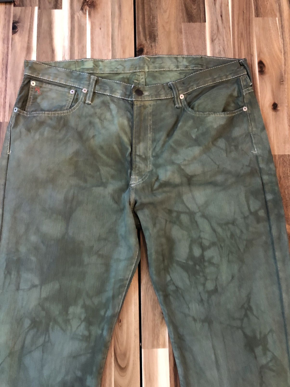 Polo Ralph Lauren Tie Dye Bleach Jeans Denim - 5