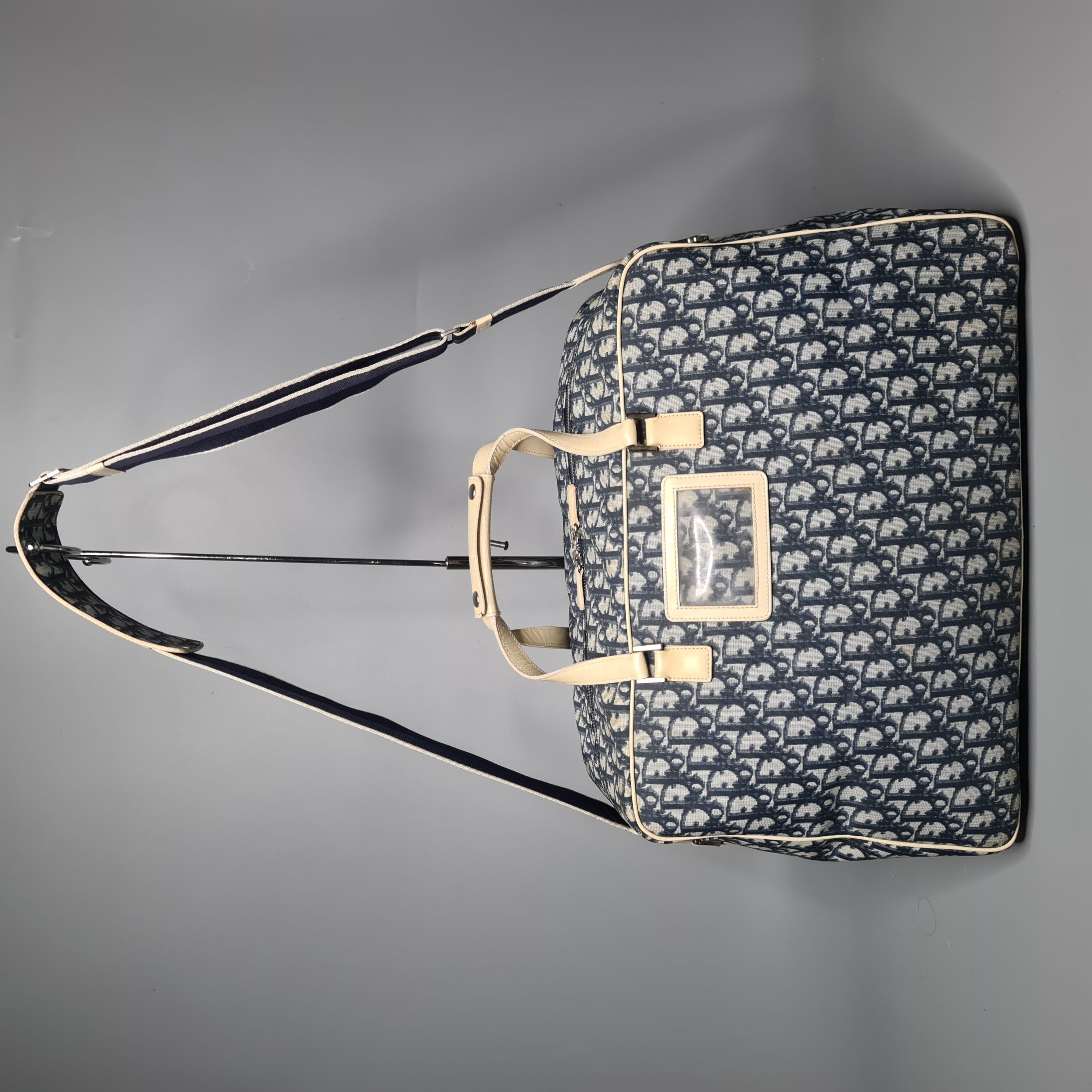 Dior x Galliano - FW01 Runway Dior Trotter Duffle Bag - 5