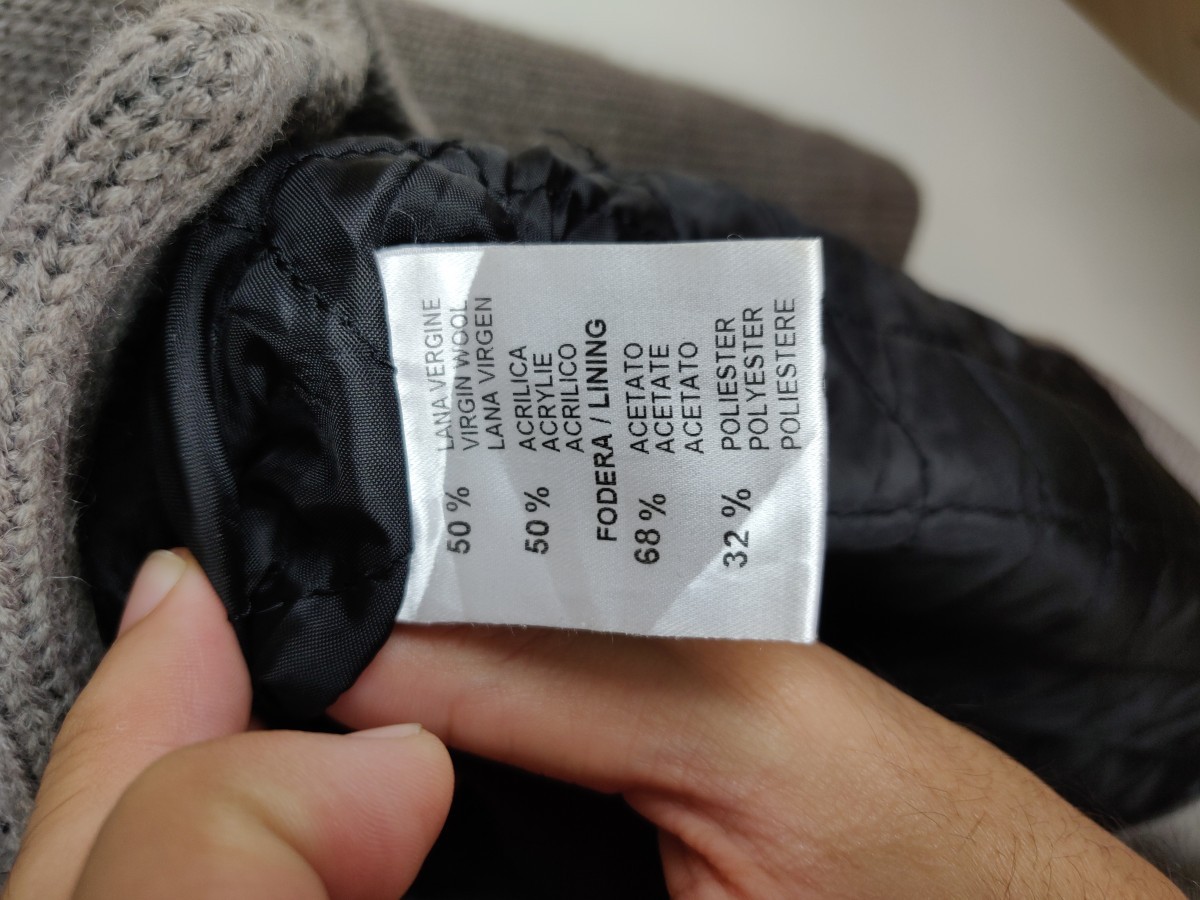 Italian Designers - Liviana Conti Italy Long Coat Wool Hoodie Jacket - 10