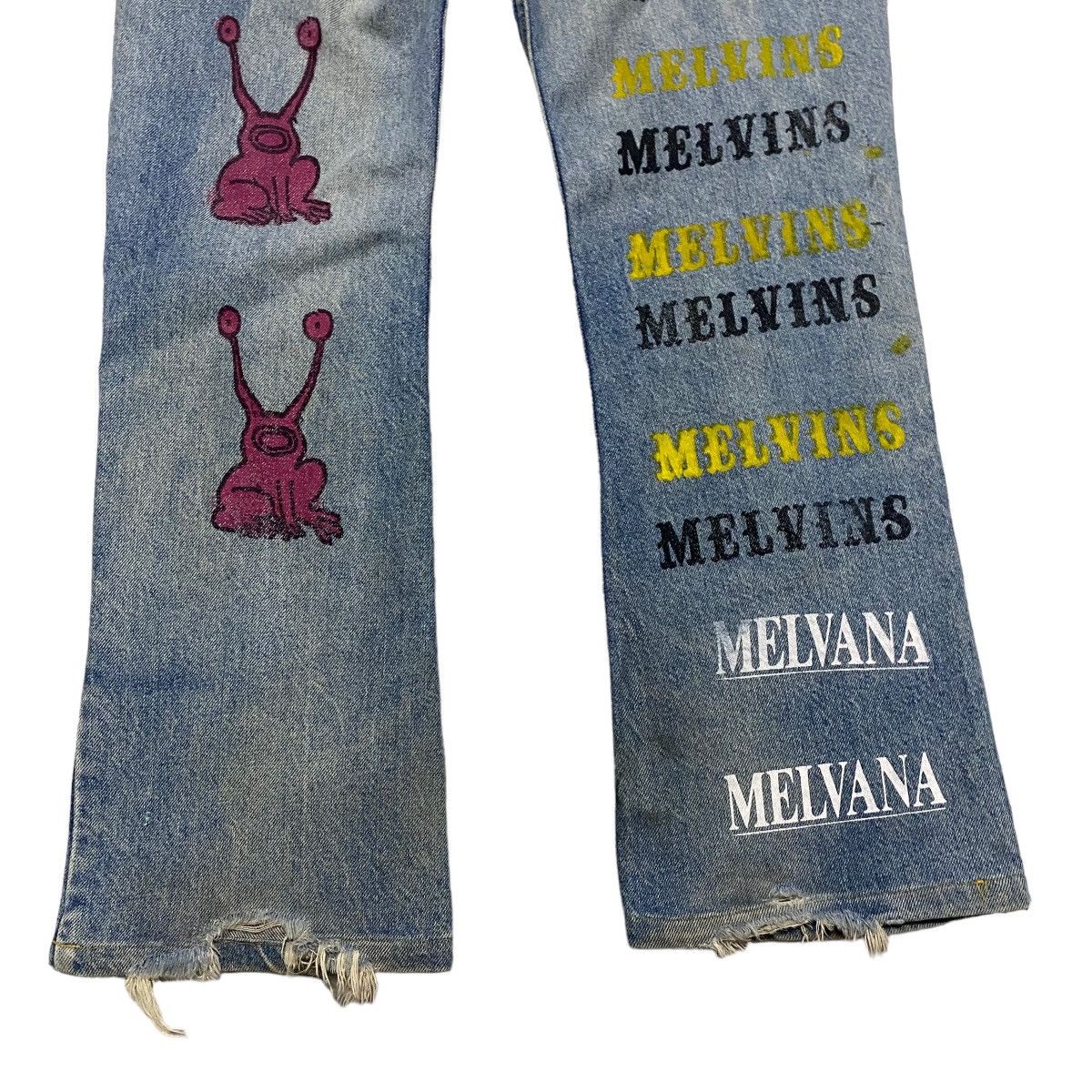 Levis Sample Thrashed Jeans Grunge Melvins - 15