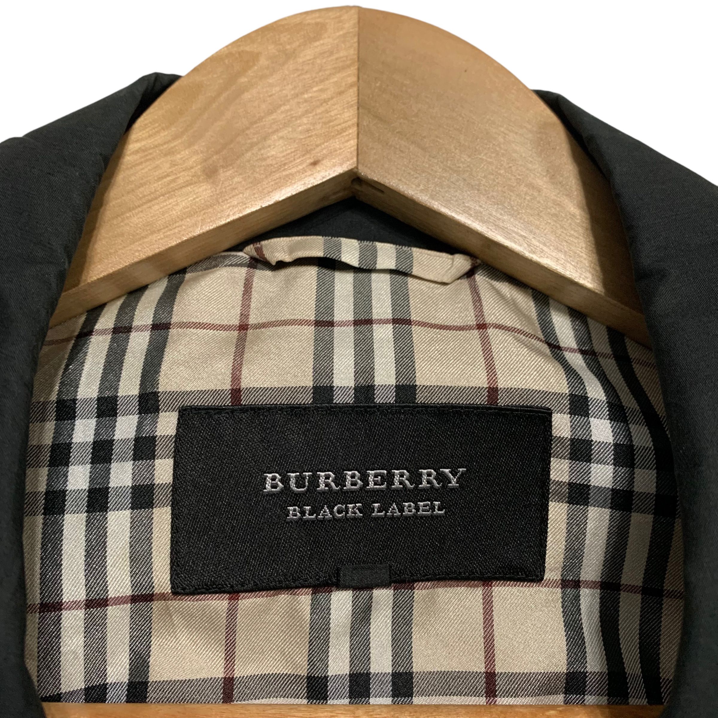 Burberry Black Label Nova Check Double Breast Jacket - 8