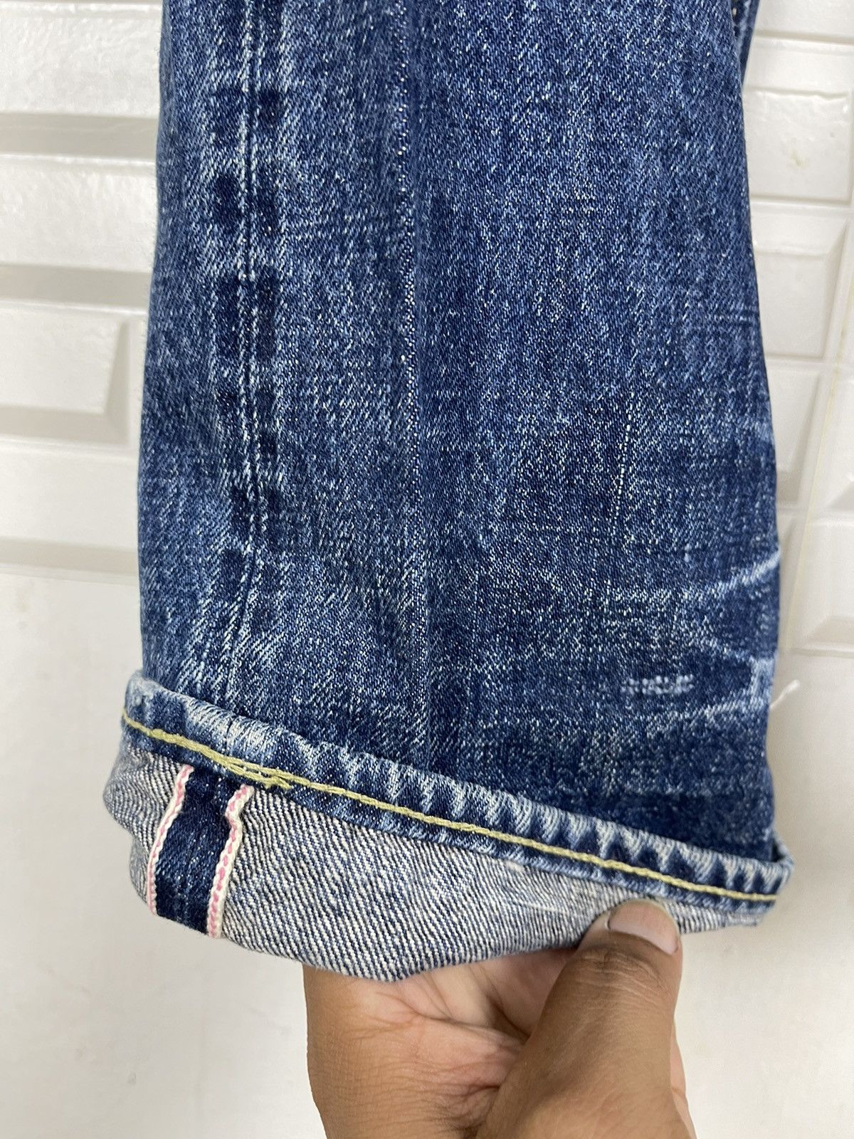 Vintage Distressed Jeans SUGAR CANE Lot901 Selvedge - 8