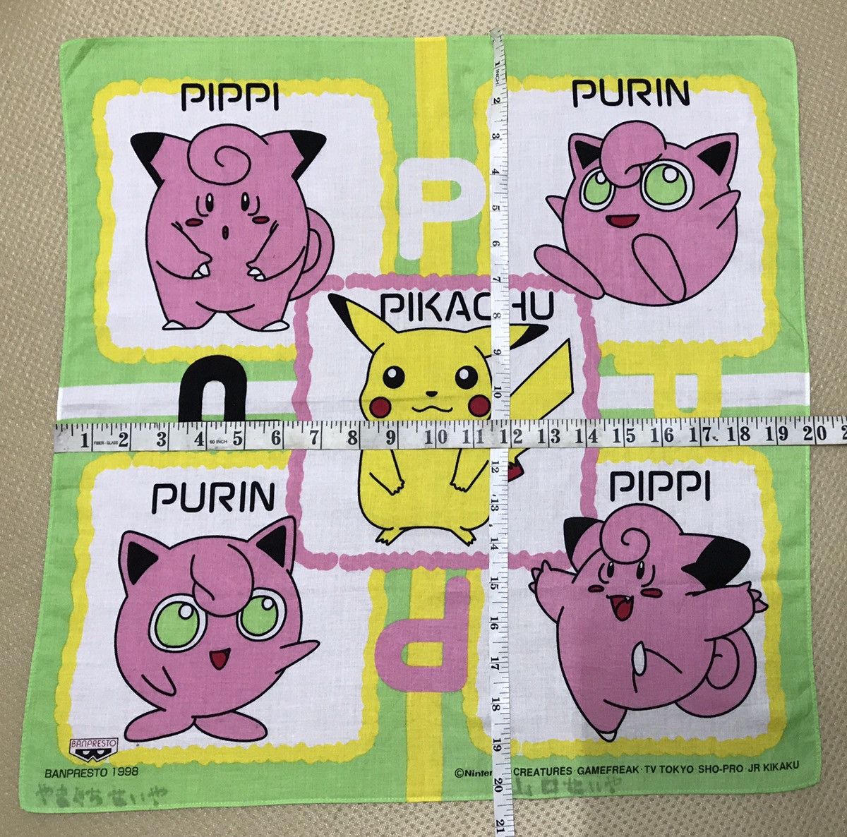 Japanese Brand - pokemon bandana pocket square handkerchief - 3